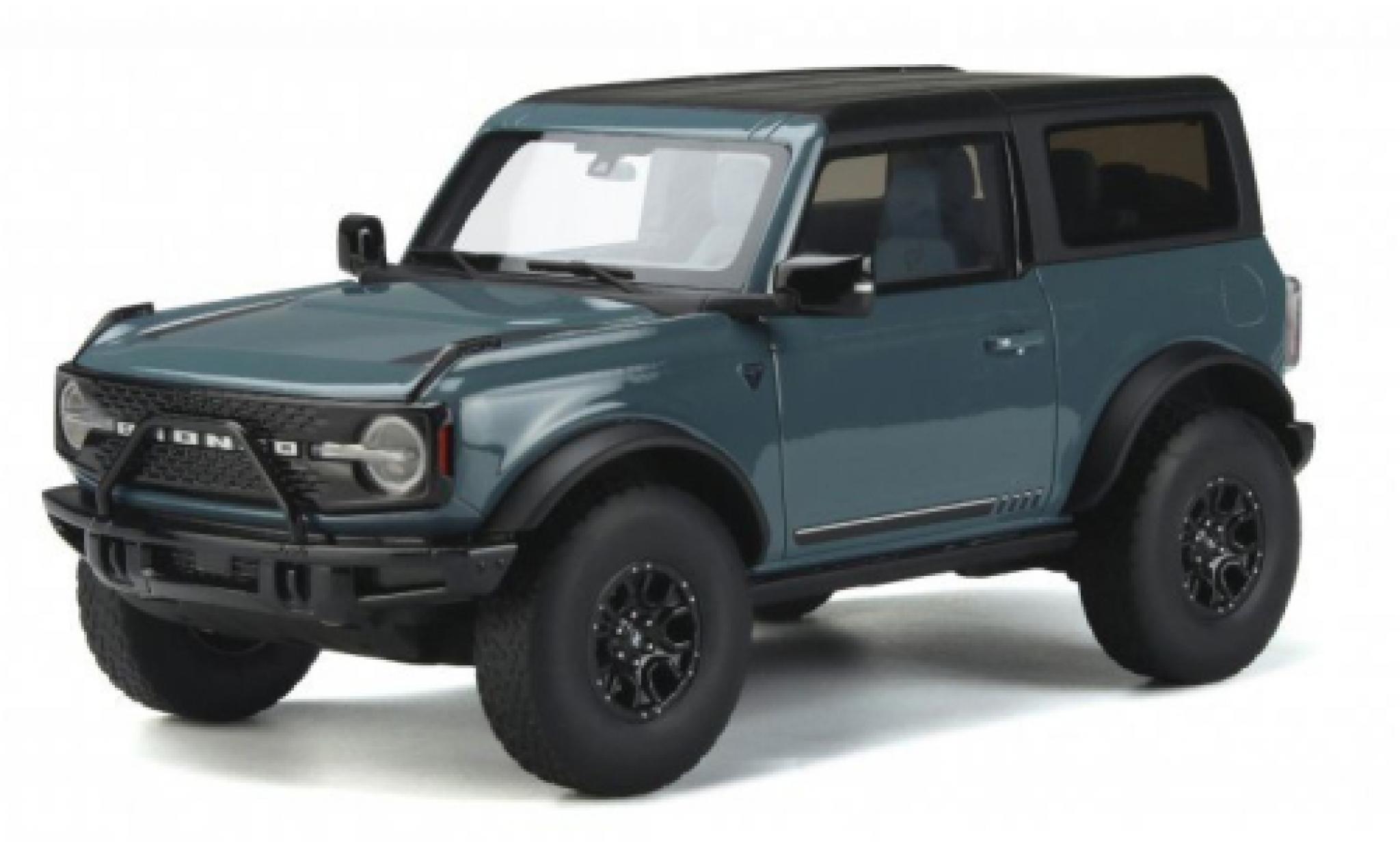 Ford Bronco 1/18 GT Spirit First Edition grey/black 2021 diecast model cars