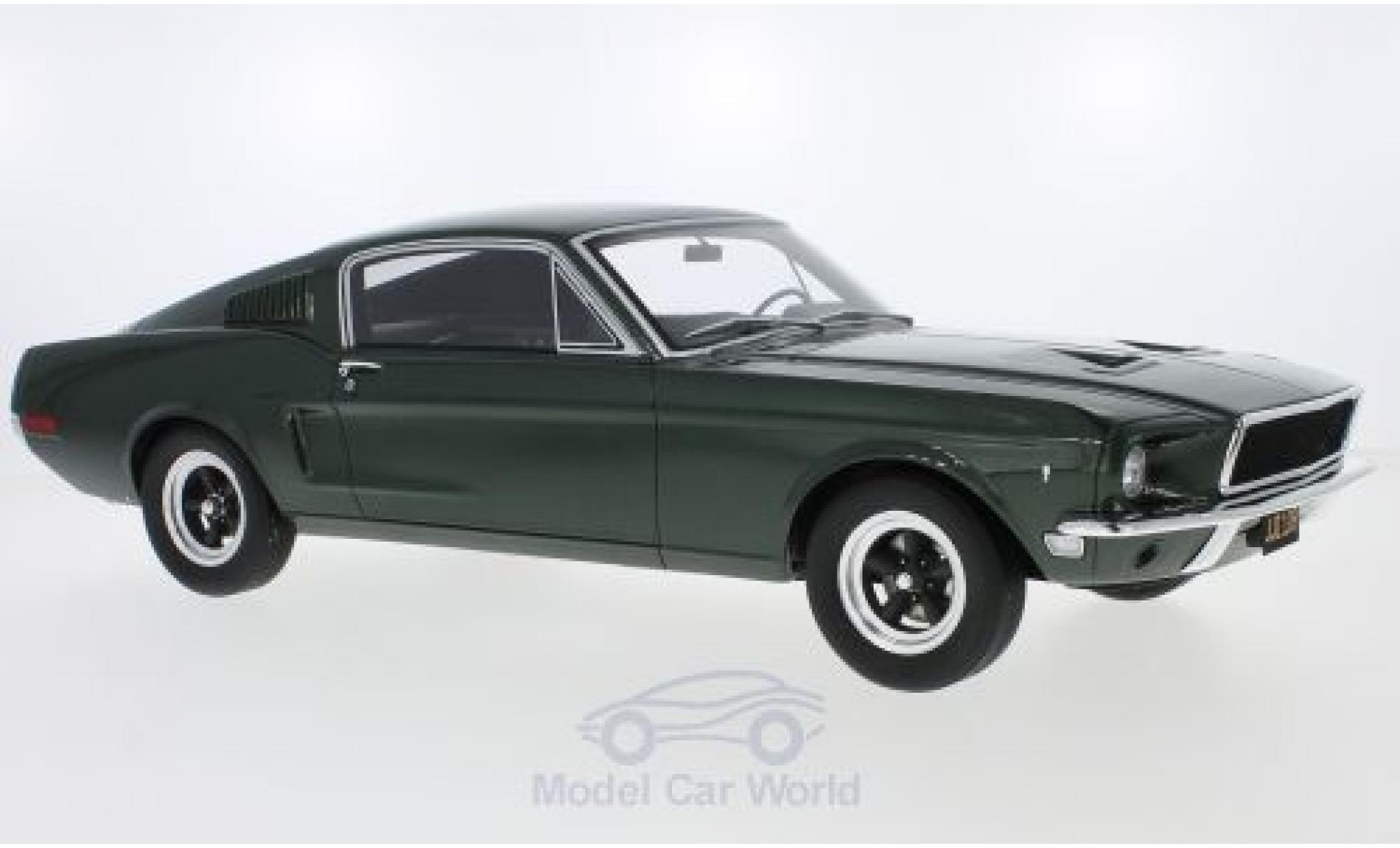 Ford Mustang 1/18 GT Spirit GT green Bullitt 1968 diecast model cars