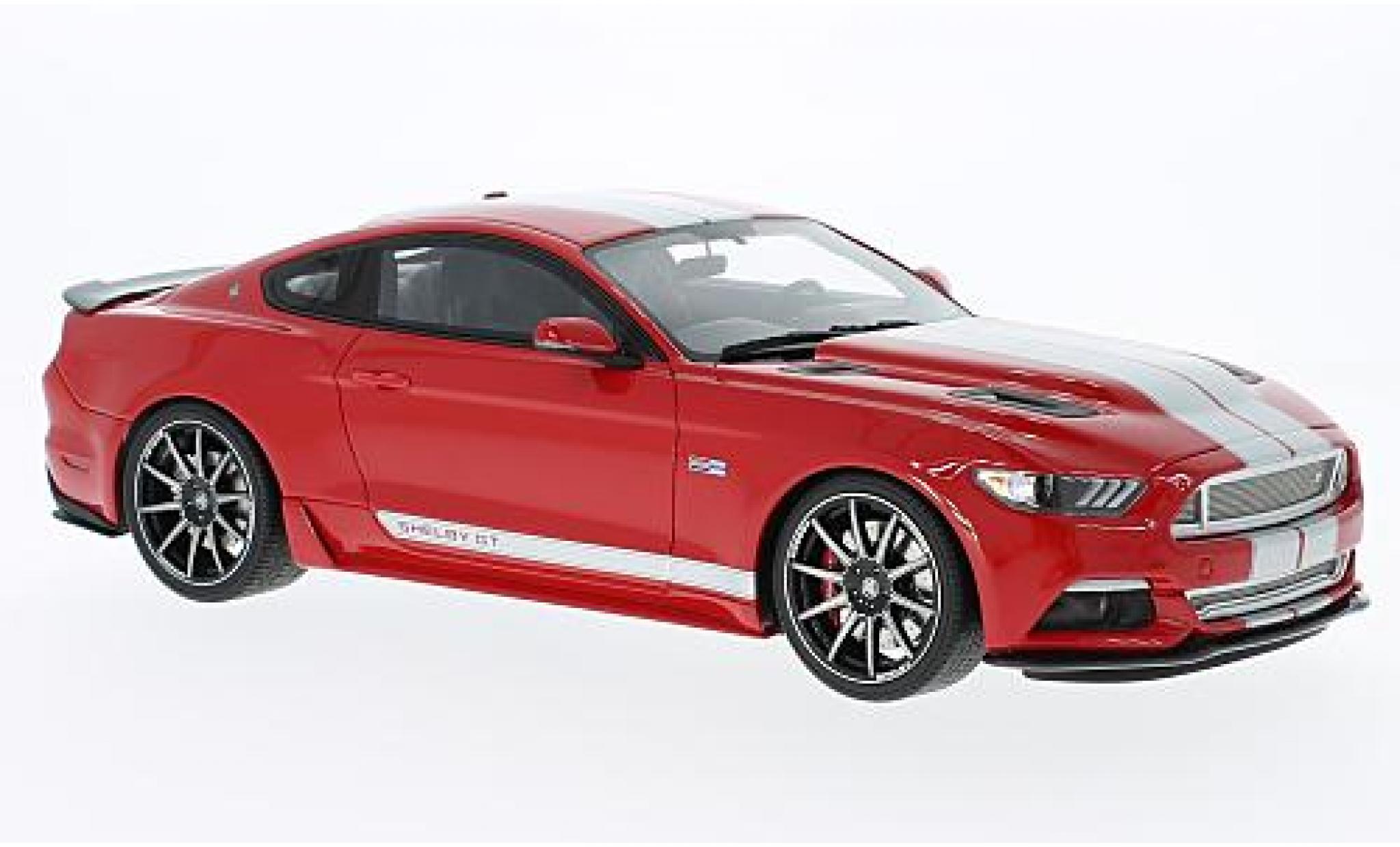 Ford Mustang 1/18 GT Spirit Shelby GT red/grey diecast model cars
