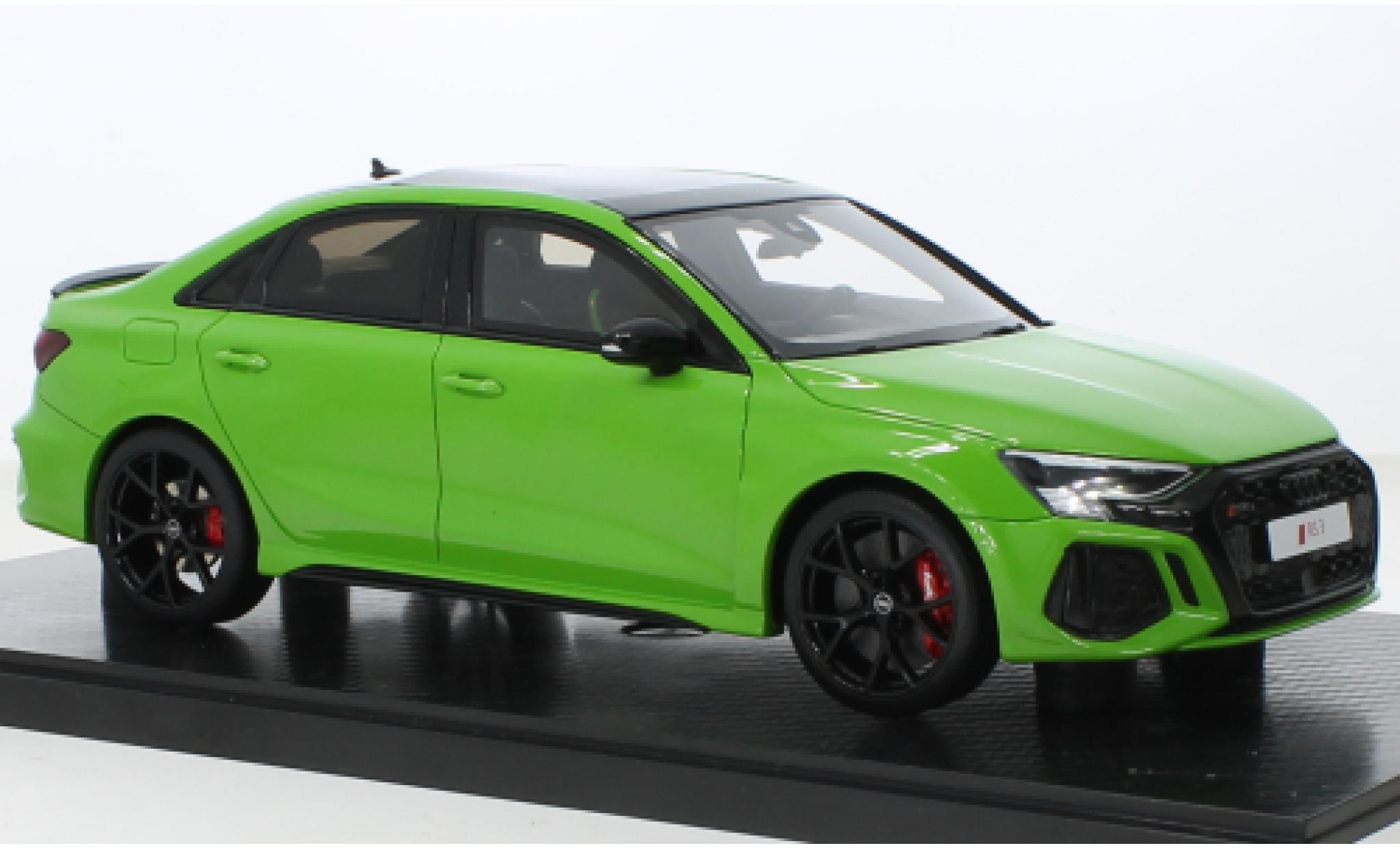 Audi RS3 1/18 GT Spirit Limousine la chaux 2021 diecast model cars