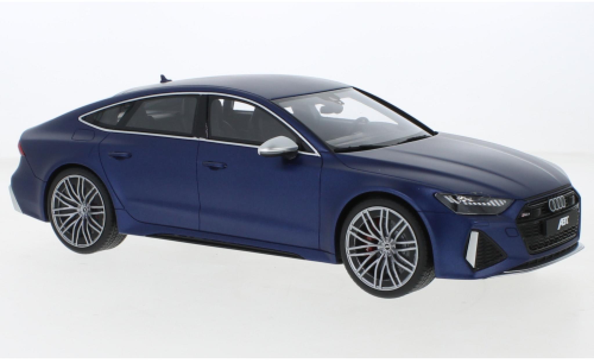 Audi RS7 1/18 GT Spirit Abt Sportline metallise blue diecast model cars