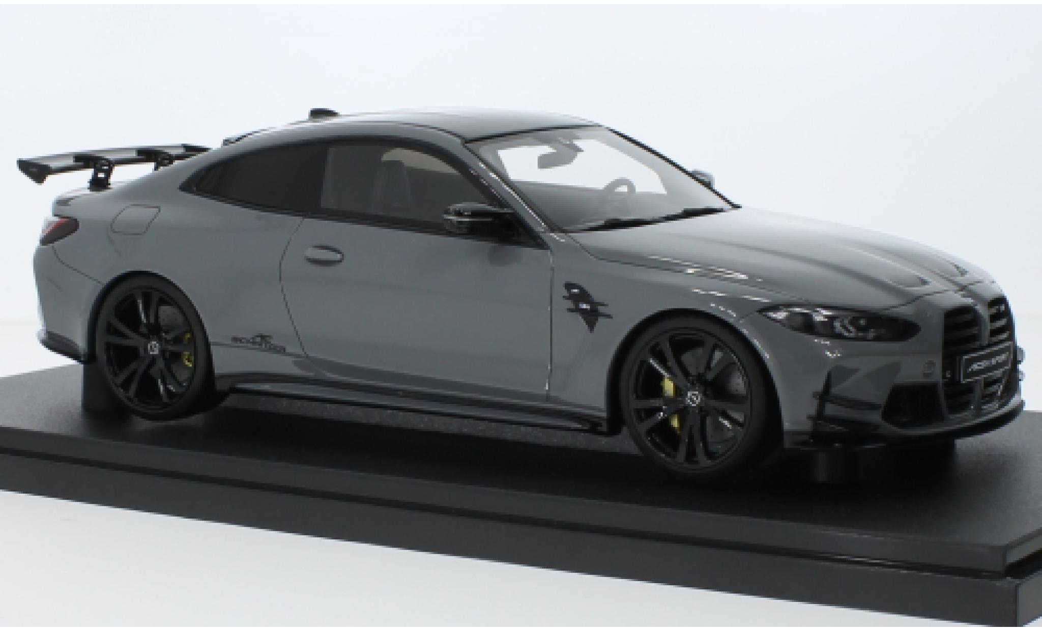 Bmw M4 1/18 GT Spirit (G82) AC Schnitzer grey clair 2022 diecast model cars