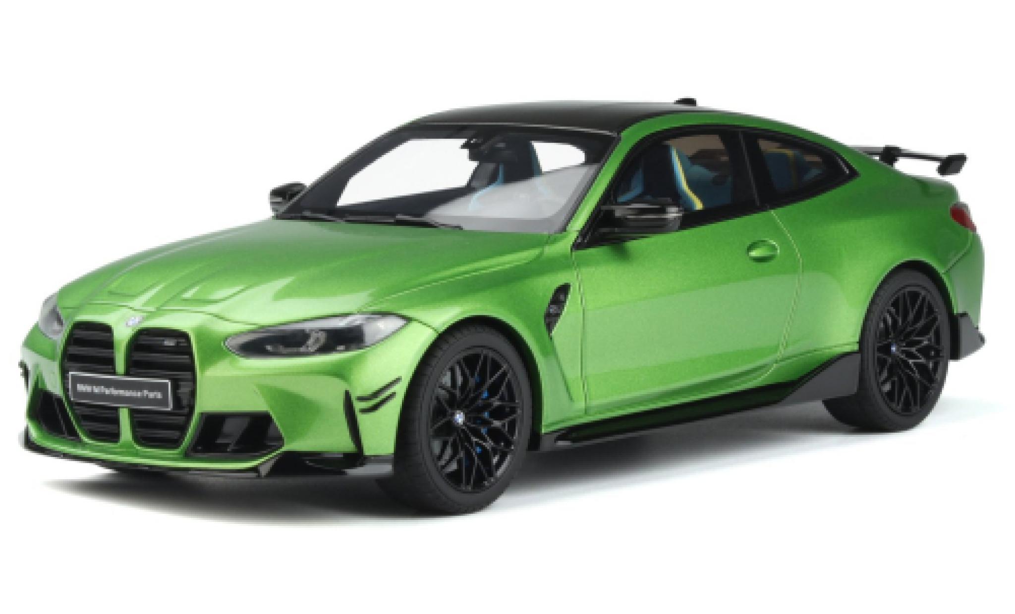 Bmw M4 1/18 GT Spirit (G82) Competition M Performance metallise green 2021 diecast model cars