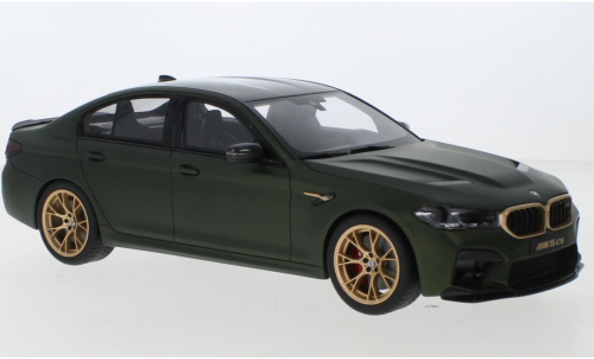 Bmw M5 1/18 GT Spirit CS (F90) mattgreen 2021 diecast model cars