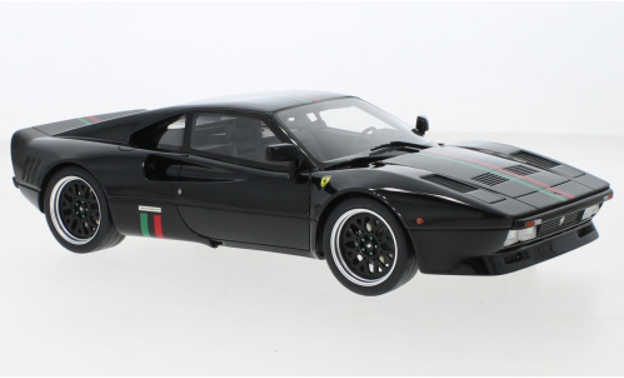 Ferrari 288 1/18 GT Spirit GTO black diecast model cars