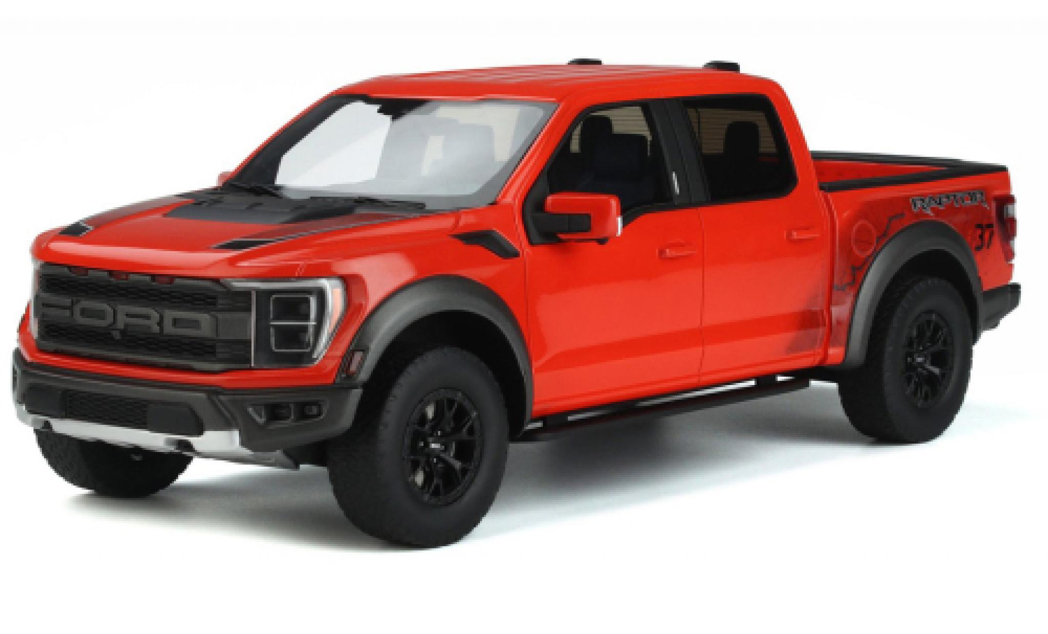 Ford F-1 1/18 GT Spirit 50 Raptor metallise orange 2022 diecast model cars
