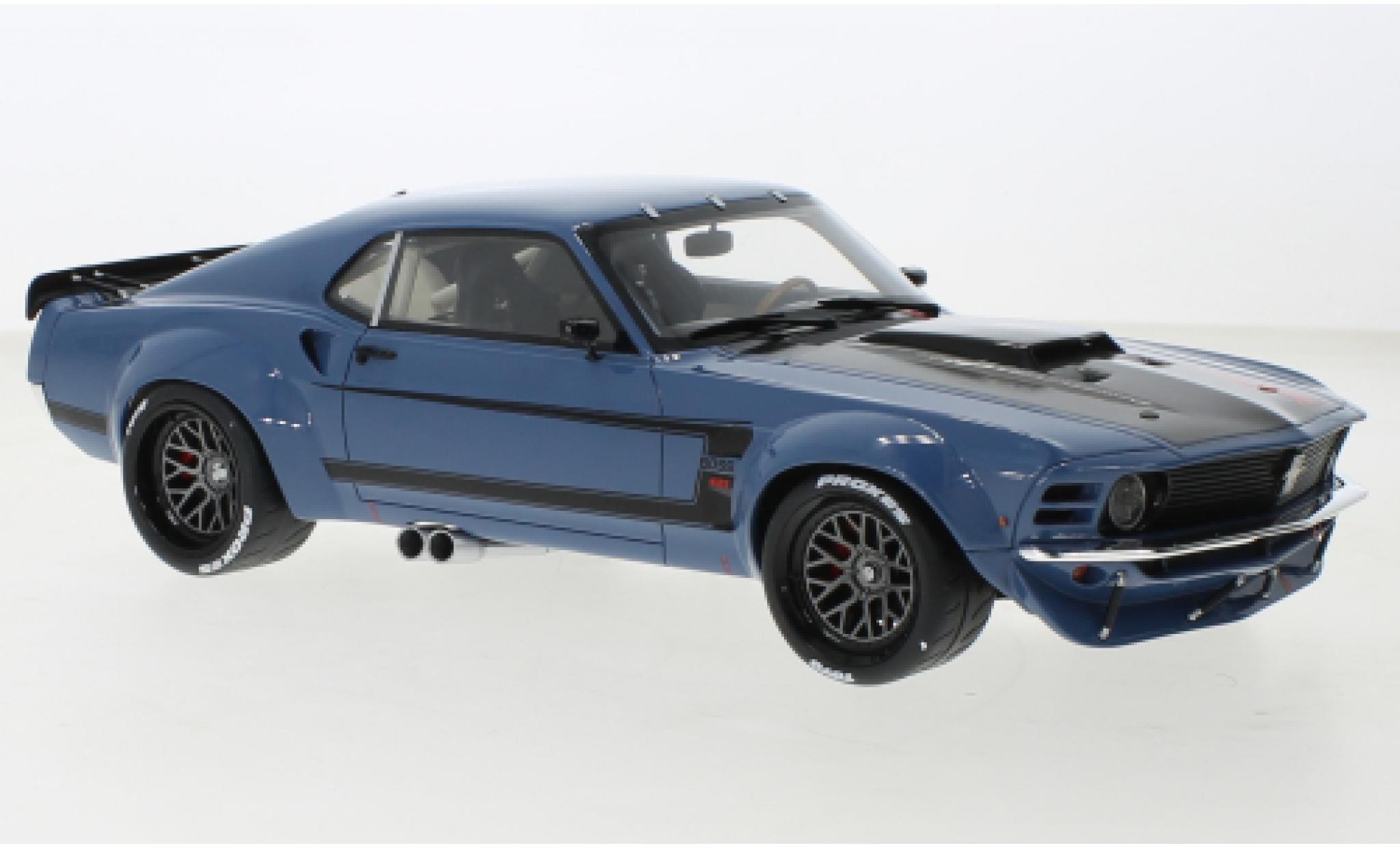 Ford Mustang 1/18 GT Spirit by Ruffian Cars blue 1970 diecast model cars