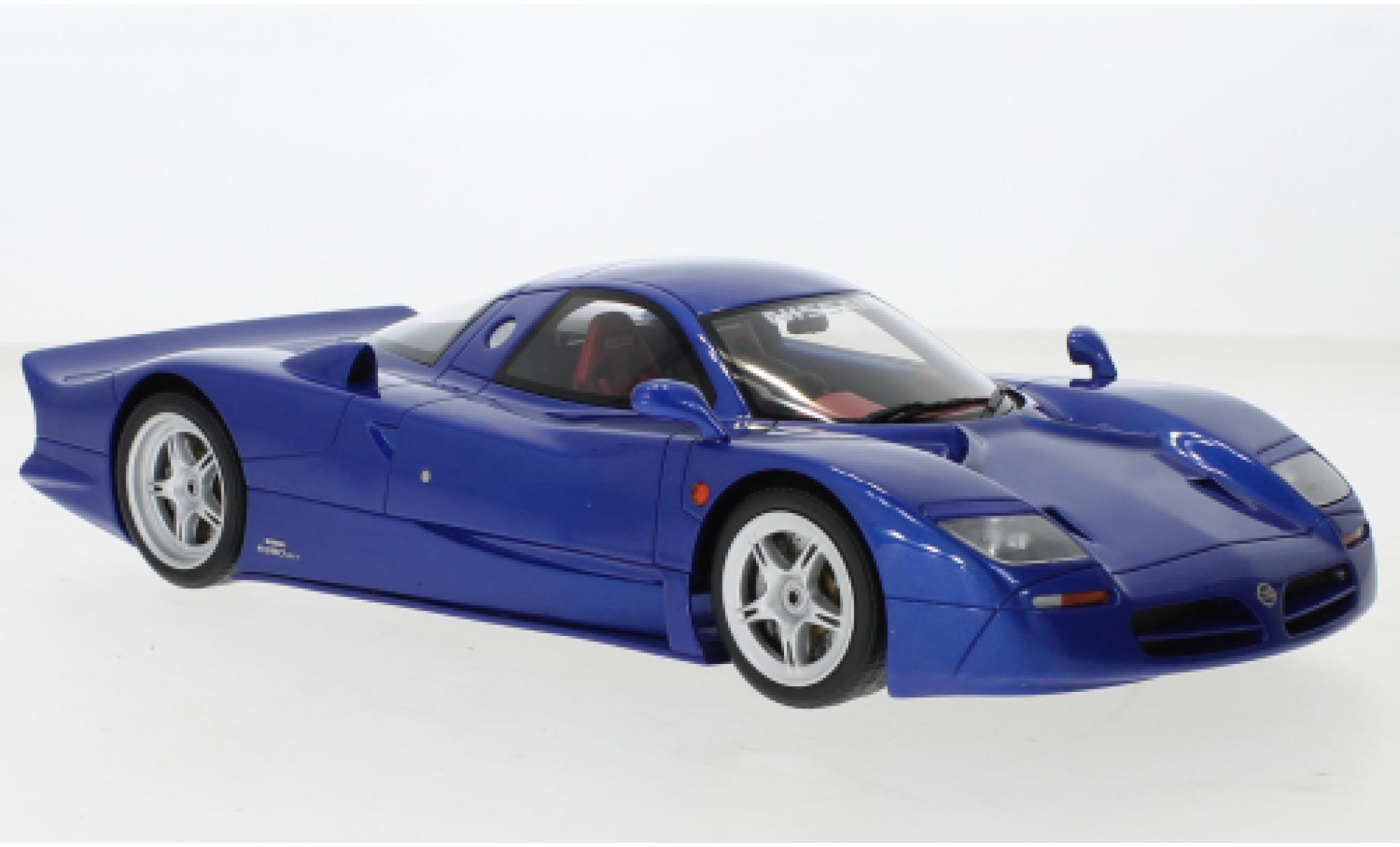 Nissan R390 1/18 GT Spirit GT1 Road Car metallise blue RHD 1997 diecast model cars