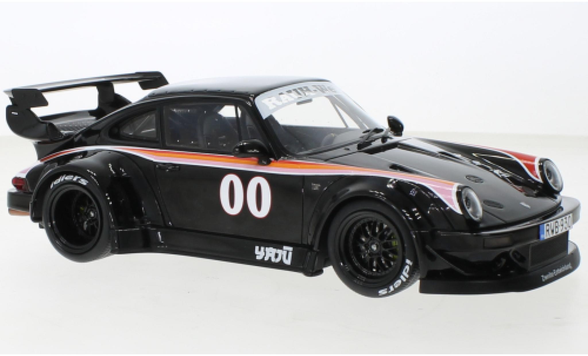 Porsche 930 RWB 1/18 GT Spirit 911  black Yaj&uuml; diecast model cars