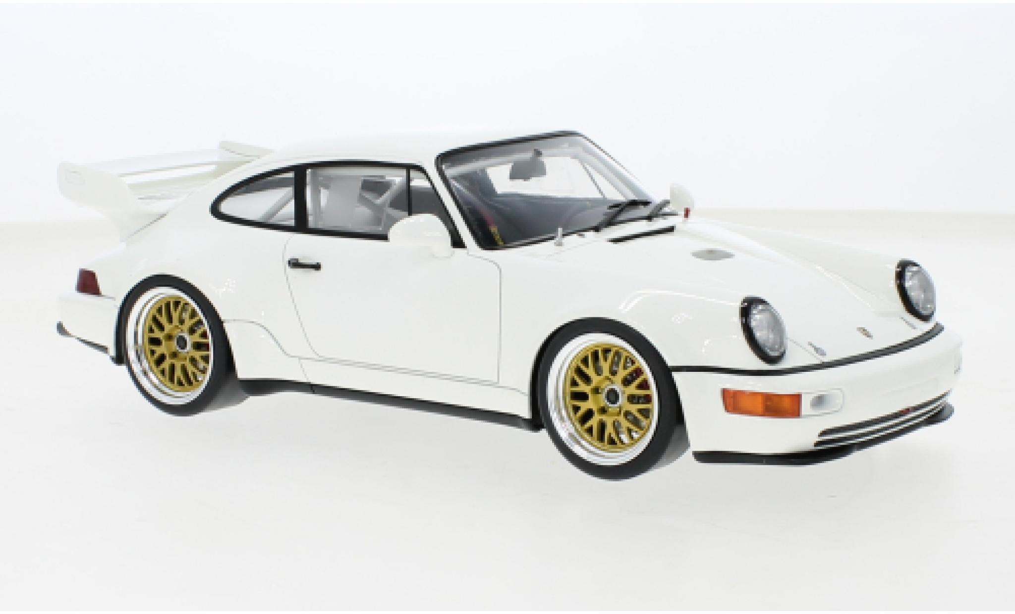 Porsche 993 1/18 GT Spirit 911 (964) RSR white 1 diecast model cars