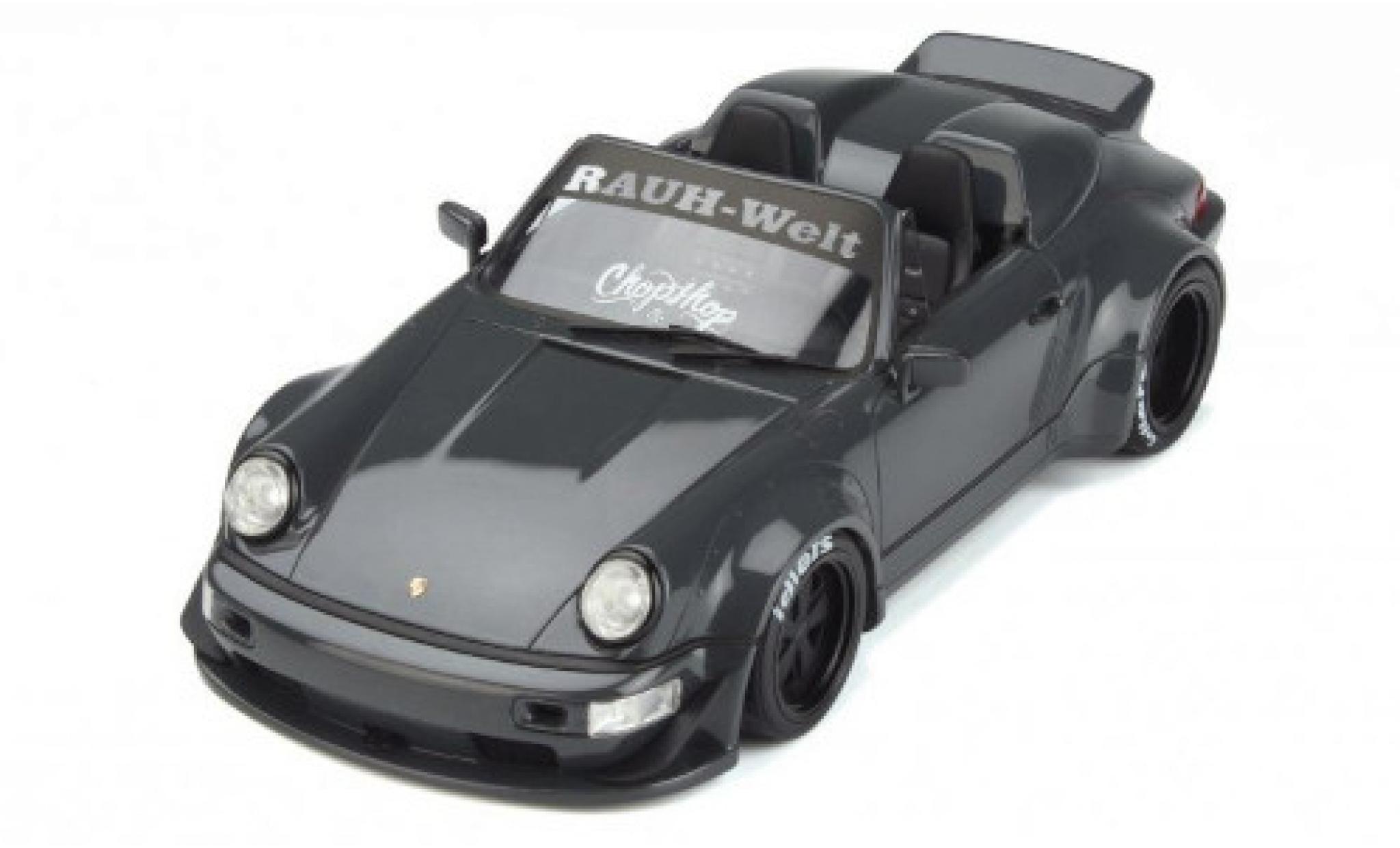 Porsche 964 RWB 1/18 GT Spirit 911  Body-Kit Yabai grey diecast model cars