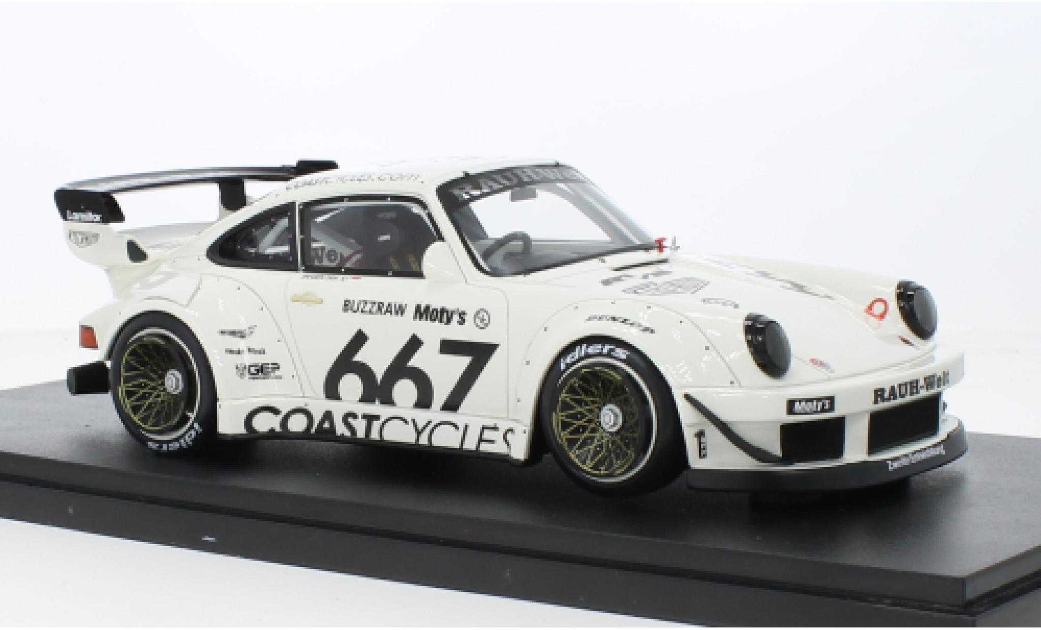 Porsche 992 1/18 GT Spirit 911 (964) RWB Coast Cycles 2020 diecast model cars