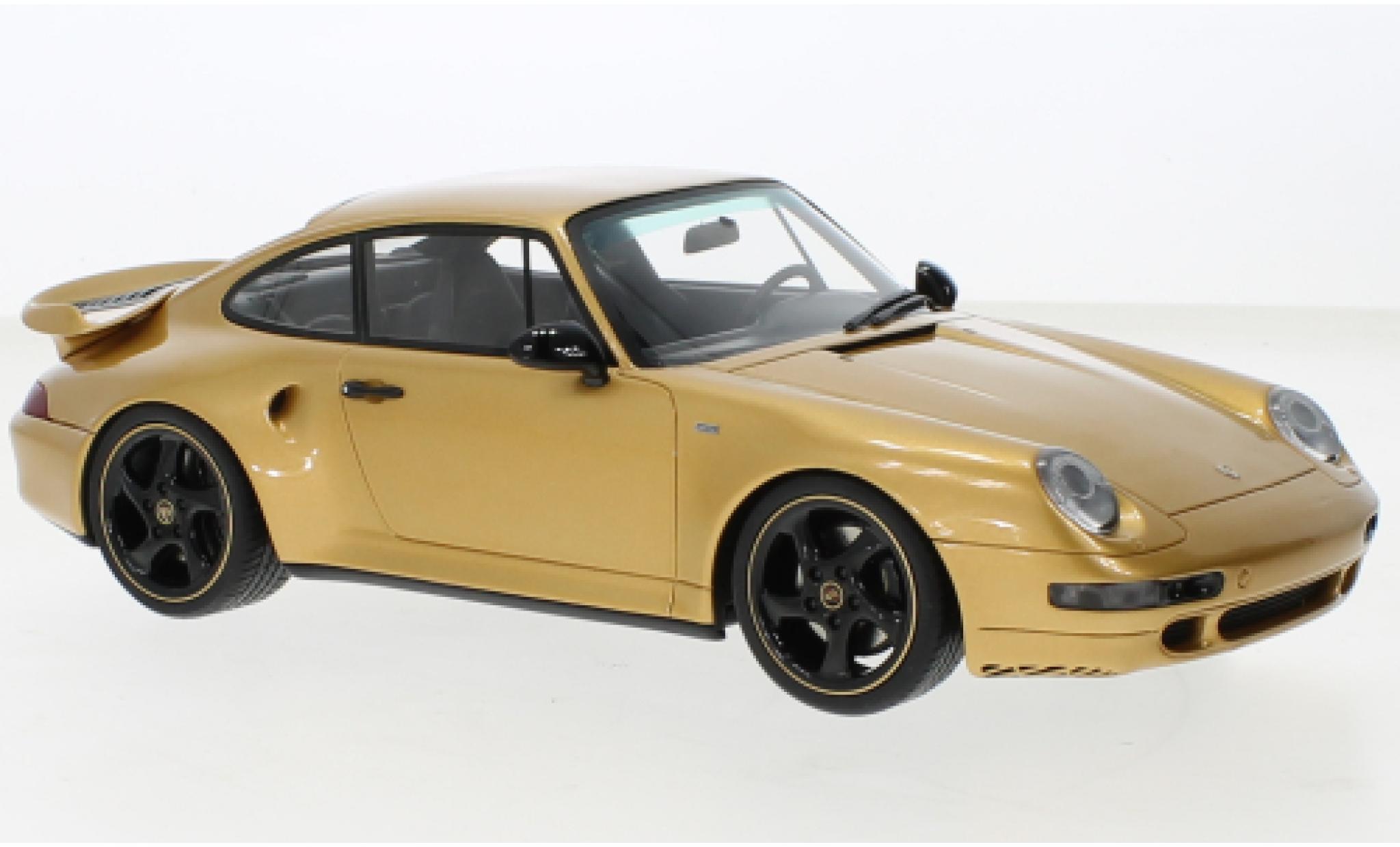Porsche 991 Turbo S 1/18 GT Spirit 911 (993) Projct Gold dor&eacute; 2018 diecast model cars