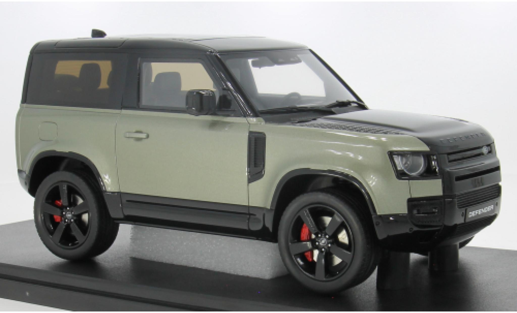 Land Rover Defender 1/18 GT Spirit P400 X-Dynamic HSE oliv 2021 1:18 diecast model cars