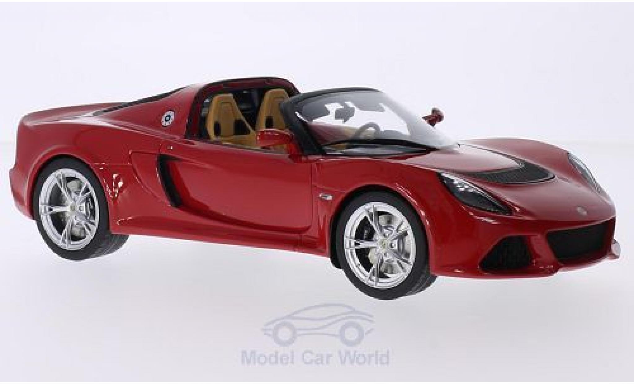 Lotus Exige 1/18 GT Spirit S Roadster red 2012 diecast model cars