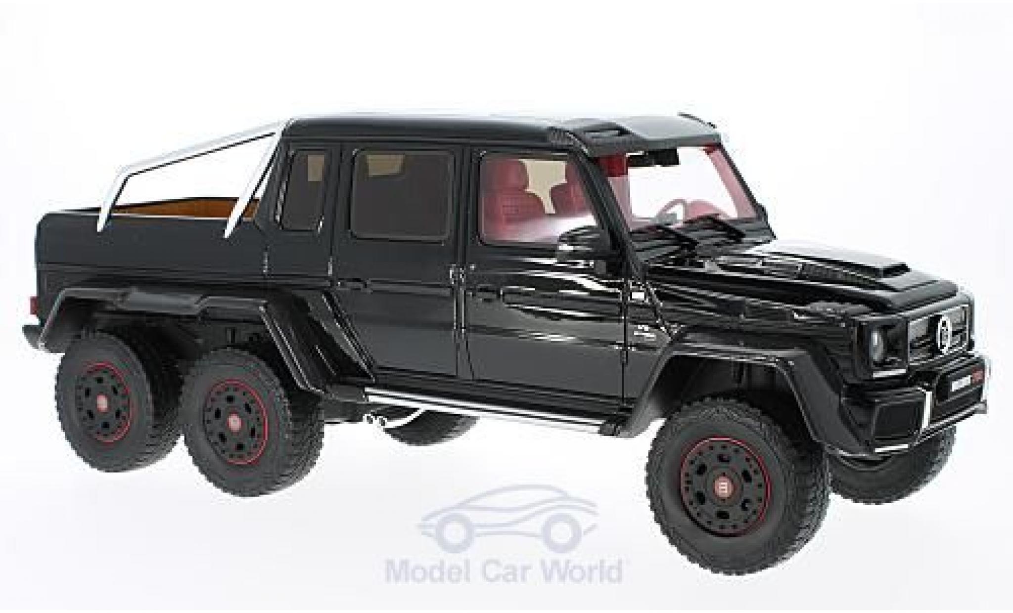 Mercedes 700 1/18 GT Spirit 6x6 Brabus metallic black diecast model cars