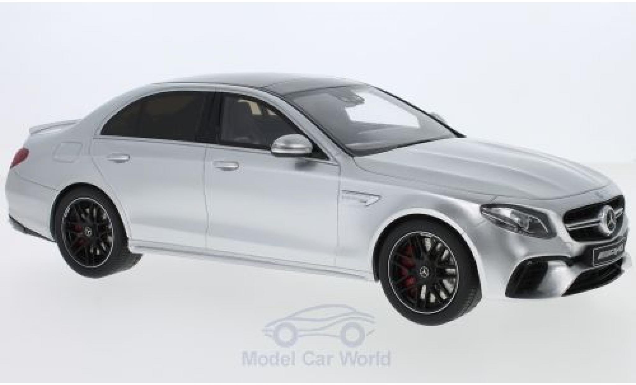 Mercedes Classe E 1/18 GT Spirit AMG E63 S grey 2017 diecast model cars