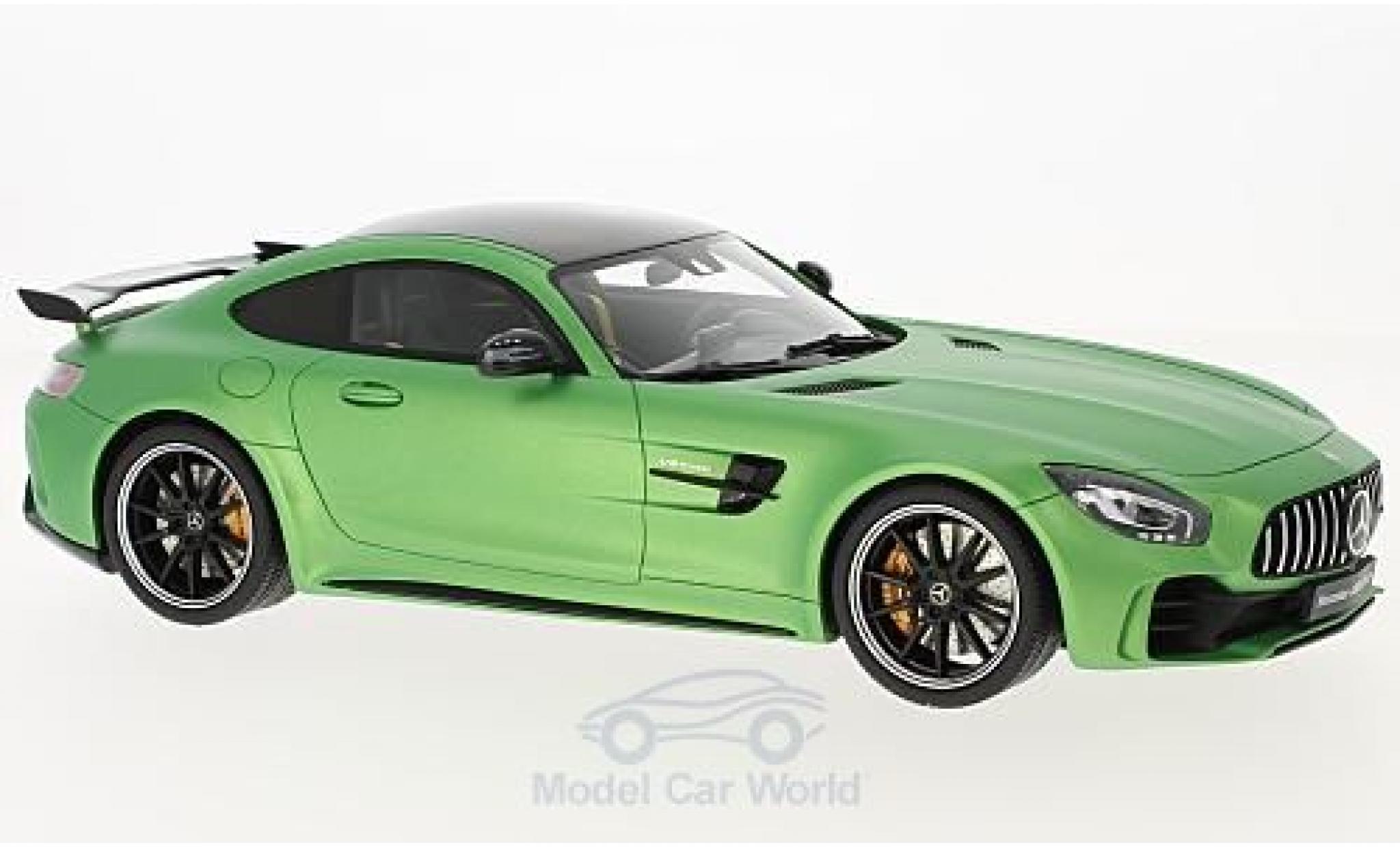 Mercedes AMG GT 1/18 GT Spirit R metallic green 2017 diecast model cars