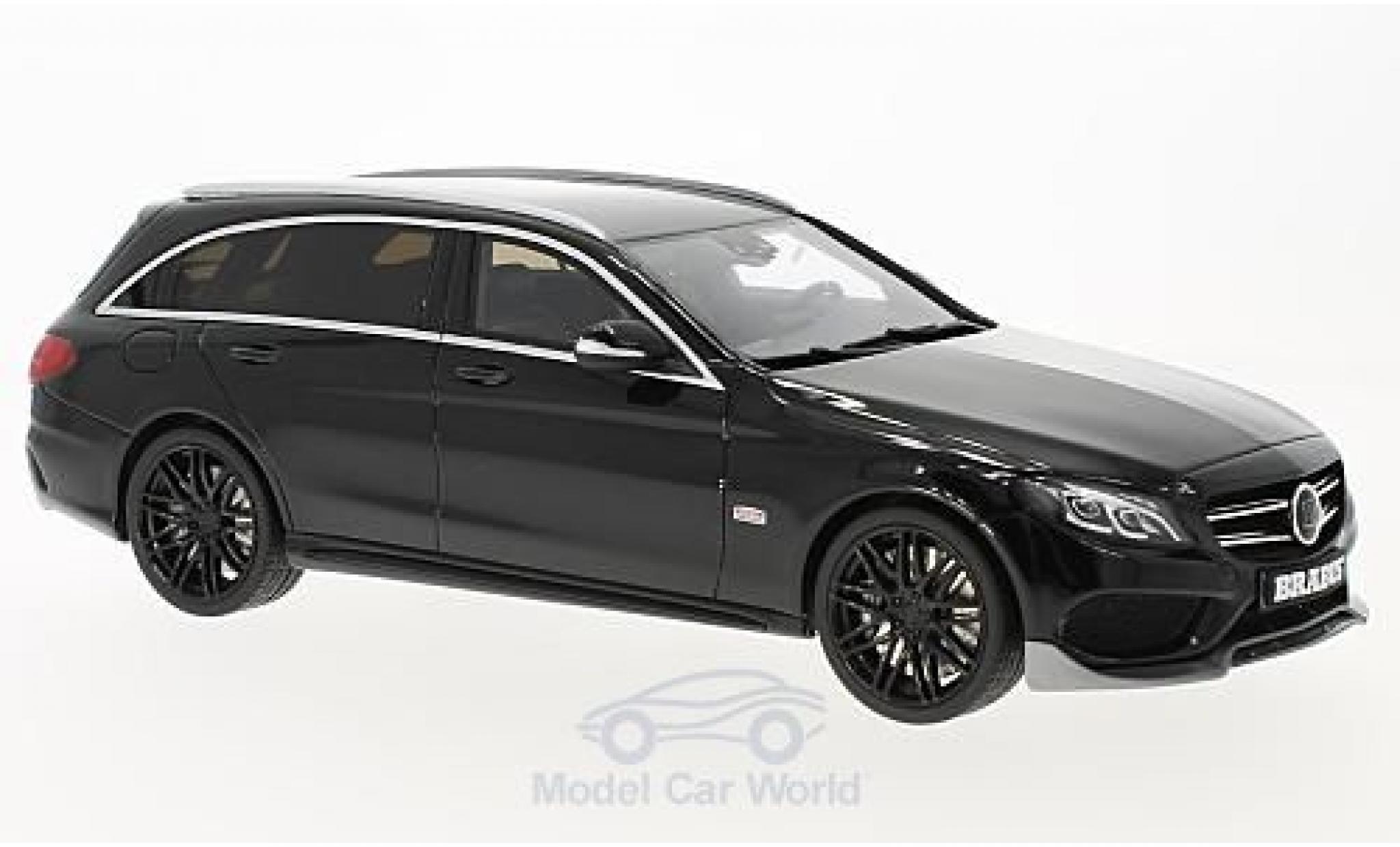 Mercedes Classe C 1/18 GT Spirit T-Modell Brabus B25 black diecast model cars