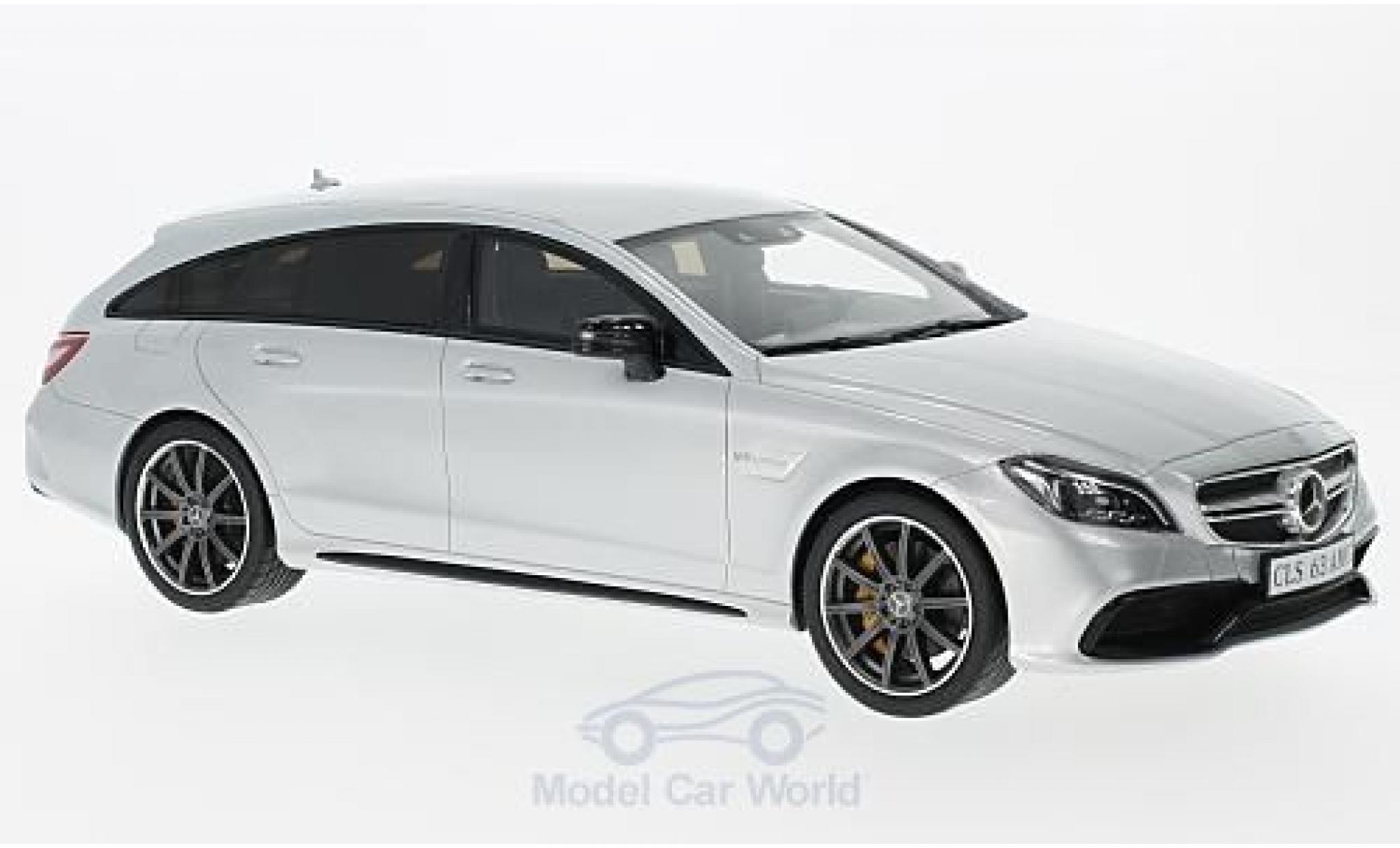 Mercedes CLS 1/18 GT Spirit 63 AMG Shooting Brake grey 2014 diecast model cars
