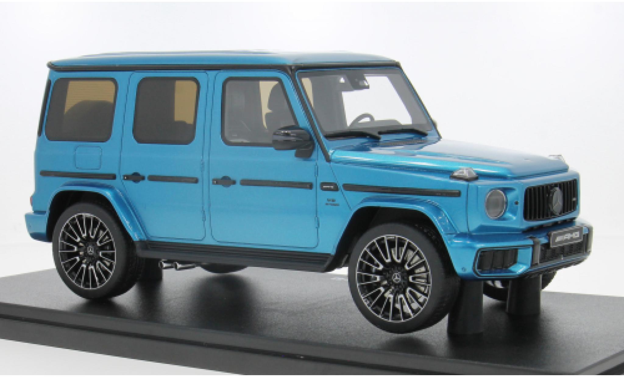 Mercedes Classe G 1/18 GT Spirit G63 AMG blue 2024 1:18 diecast model cars