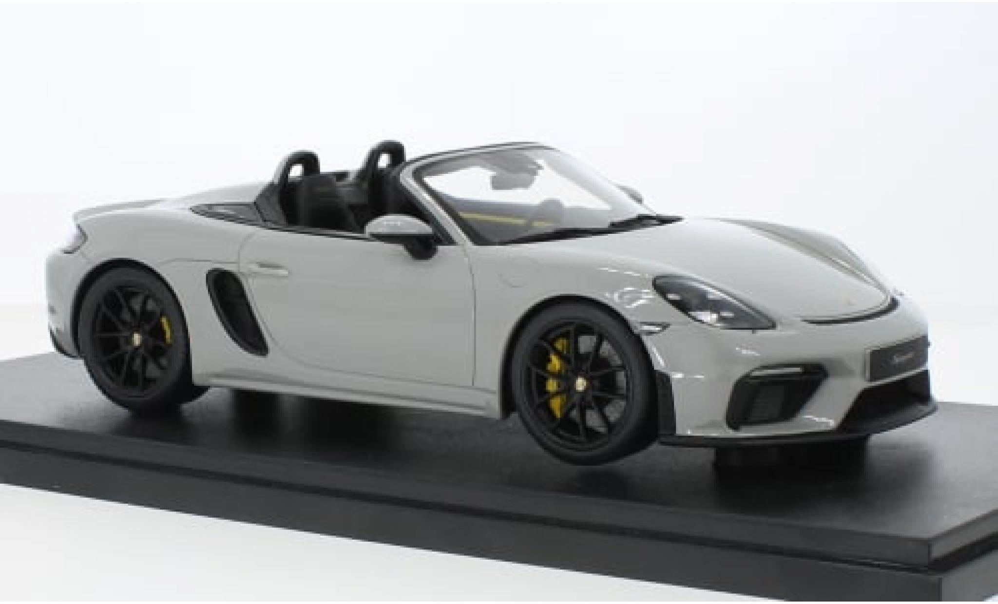 Porsche 718 1/18 GT Spirit Spyder grey 1:18 diecast model cars