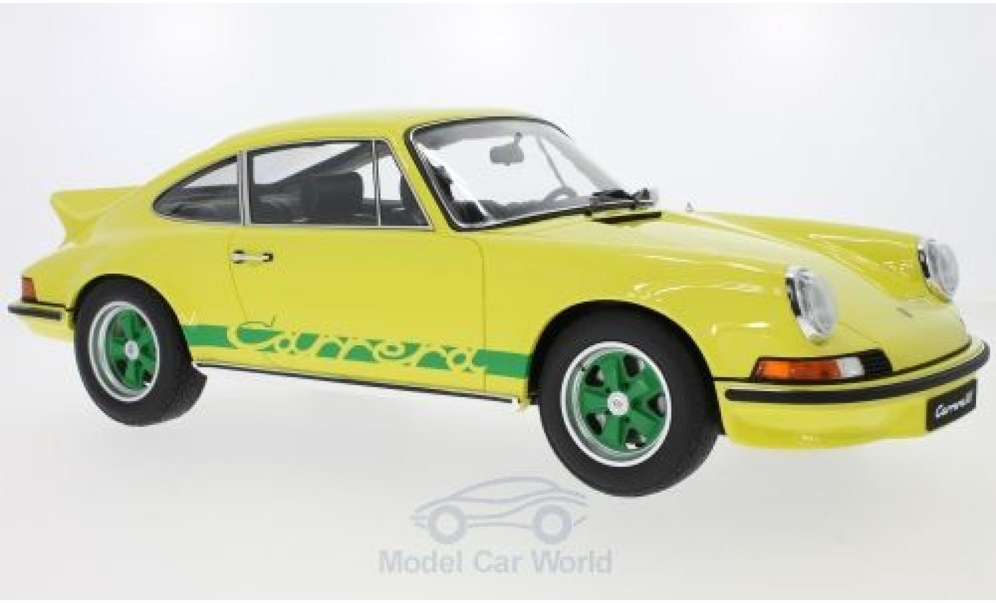 Porsche 911 SC 1/12 GT Spirit 2.7 RS Touring yellow diecast model cars