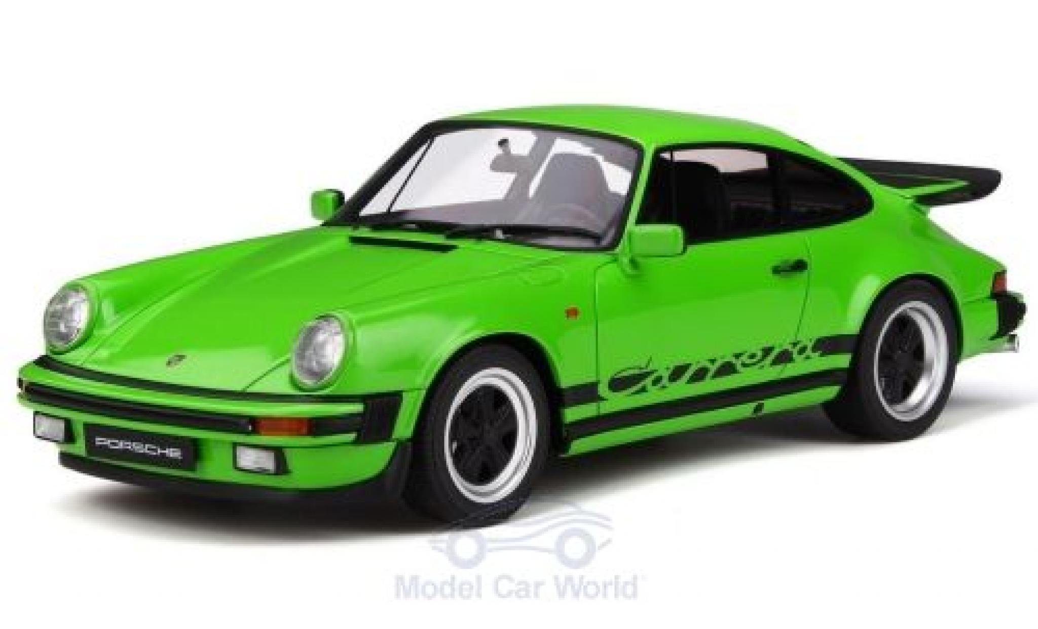 Porsche 911 1/18 GT Spirit 3.2 Carrera green diecast model cars