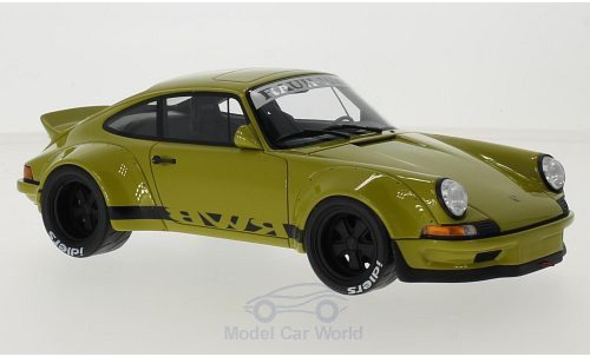 Porsche 930 RWB 1/18 GT Spirit 911 () by RWB oliv/Dekor 1973 diecast model cars