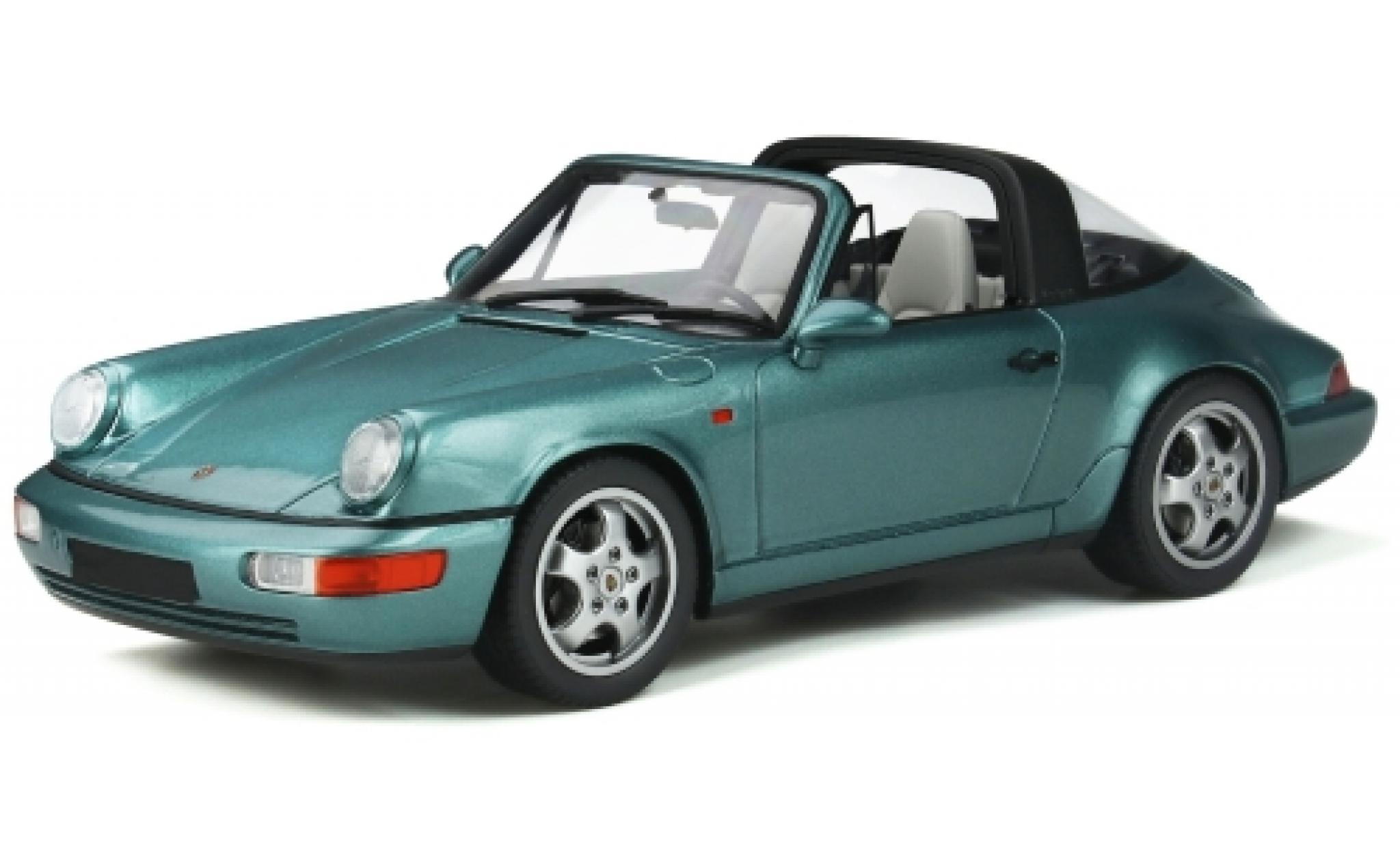 Porsche 964 1/18 GT Spirit 911 () Carrera 4 Targa metallic t&uuml;rkis 1991 diecast model cars