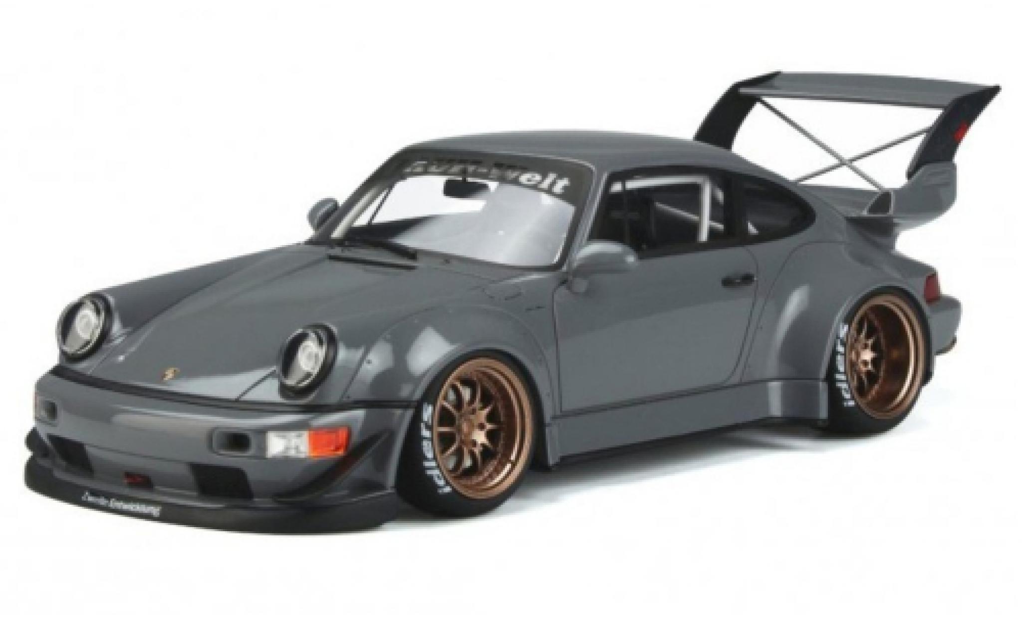 Porsche 964 RWB 1/18 GT Spirit 911 () RWB Body Kit Akiba grey 1992 diecast model cars