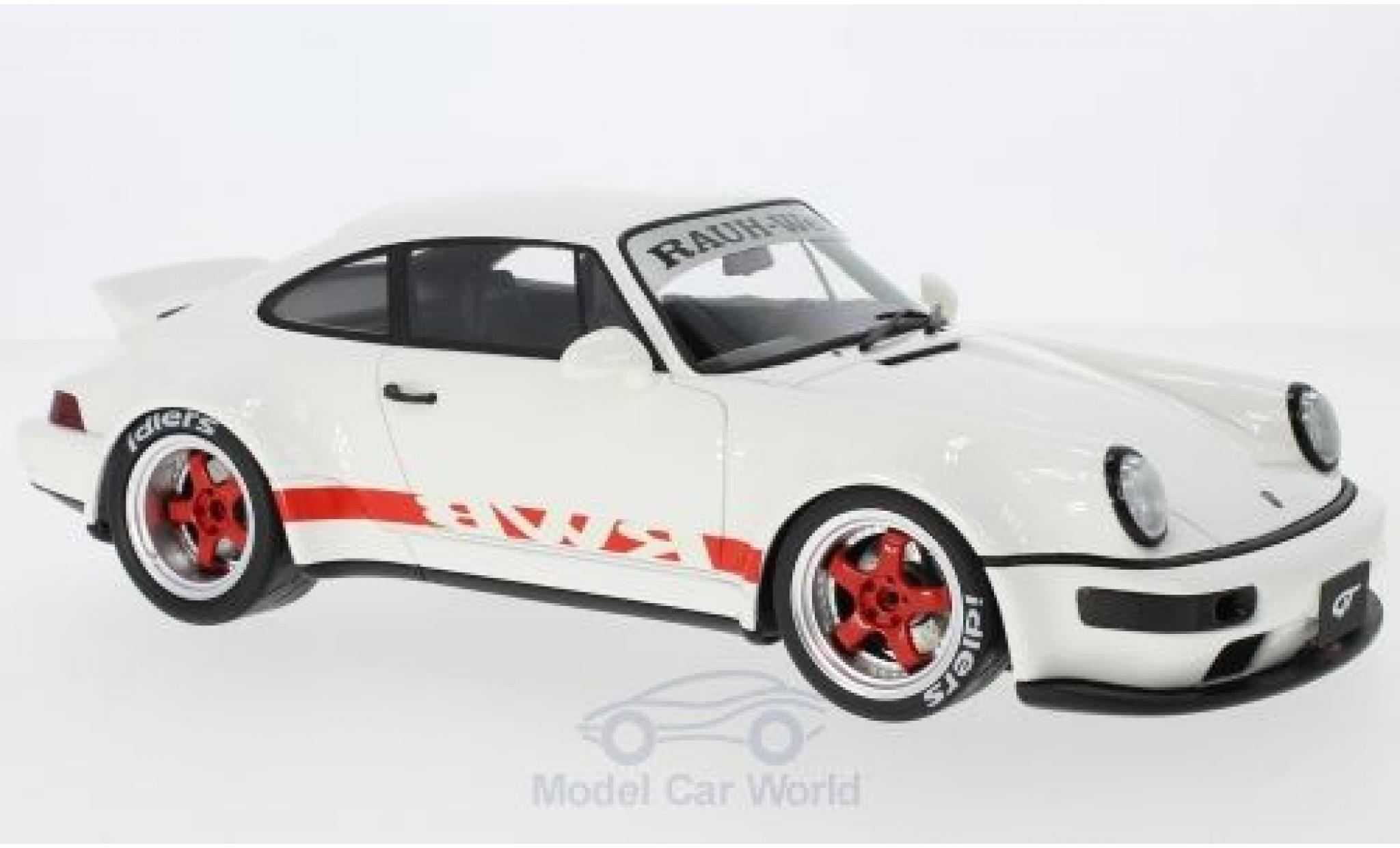 Porsche 964 RWB 1/18 GT Spirit 911 () RWB Duck Tail white/red diecast model cars