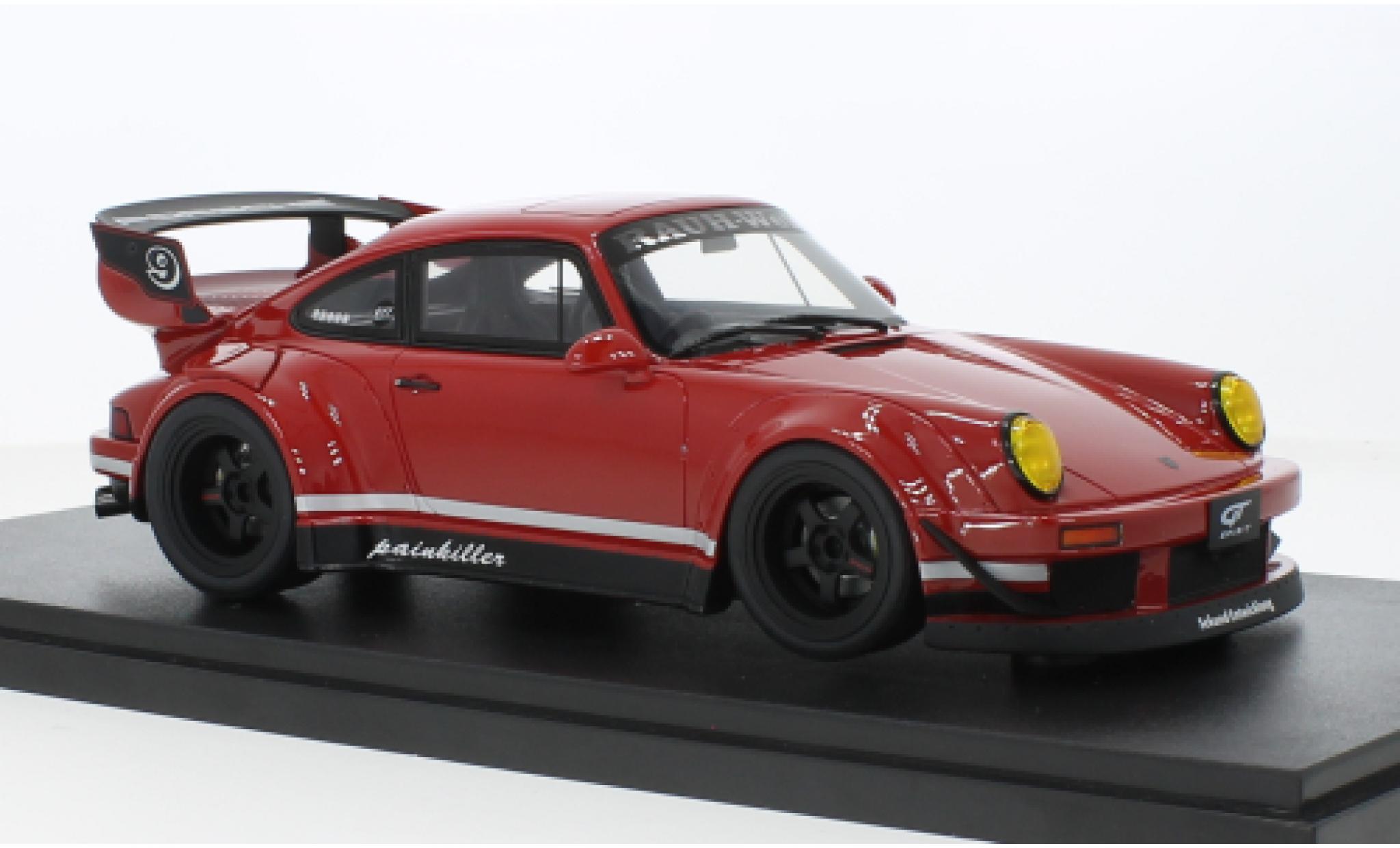 Porsche 964 RWB 1/18 GT Spirit 911  red Painkiller 1:18 diecast model cars