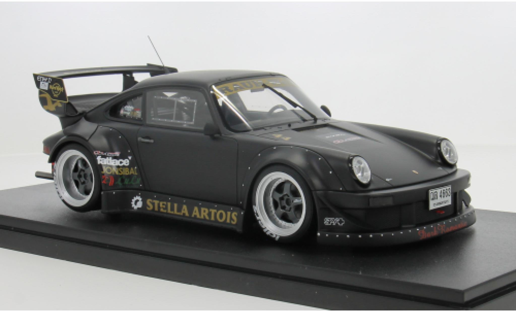 Porsche 997 RWB 1/18 GT Spirit 911 (964) black Stella Artois 2010 1:18 diecast model cars