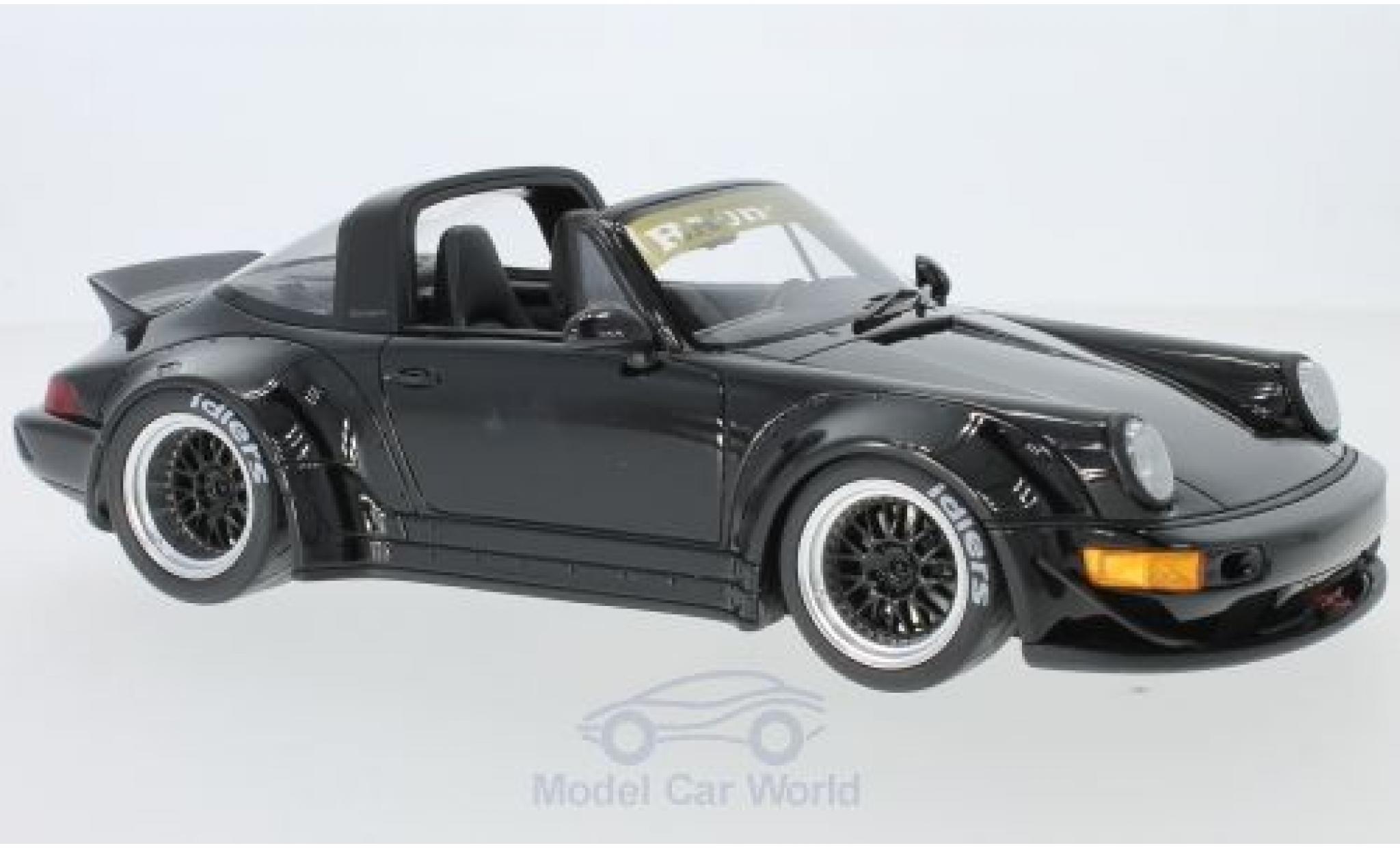 Porsche 991 RWB 1/18 GT Spirit 911 (964) RWB Targa black 2017 diecast model cars