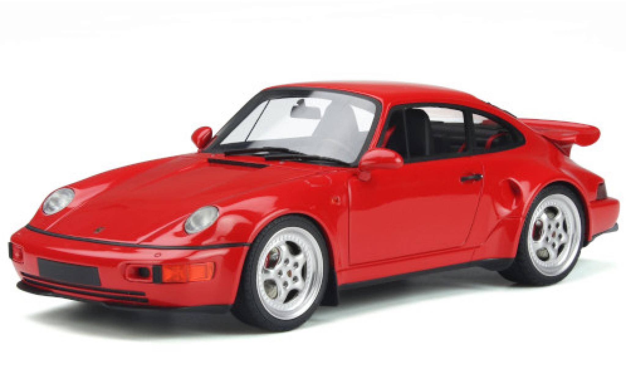 Porsche 964 Turbo 1/18 GT Spirit 911 () Turbo S Flachbau red 1994 diecast model cars
