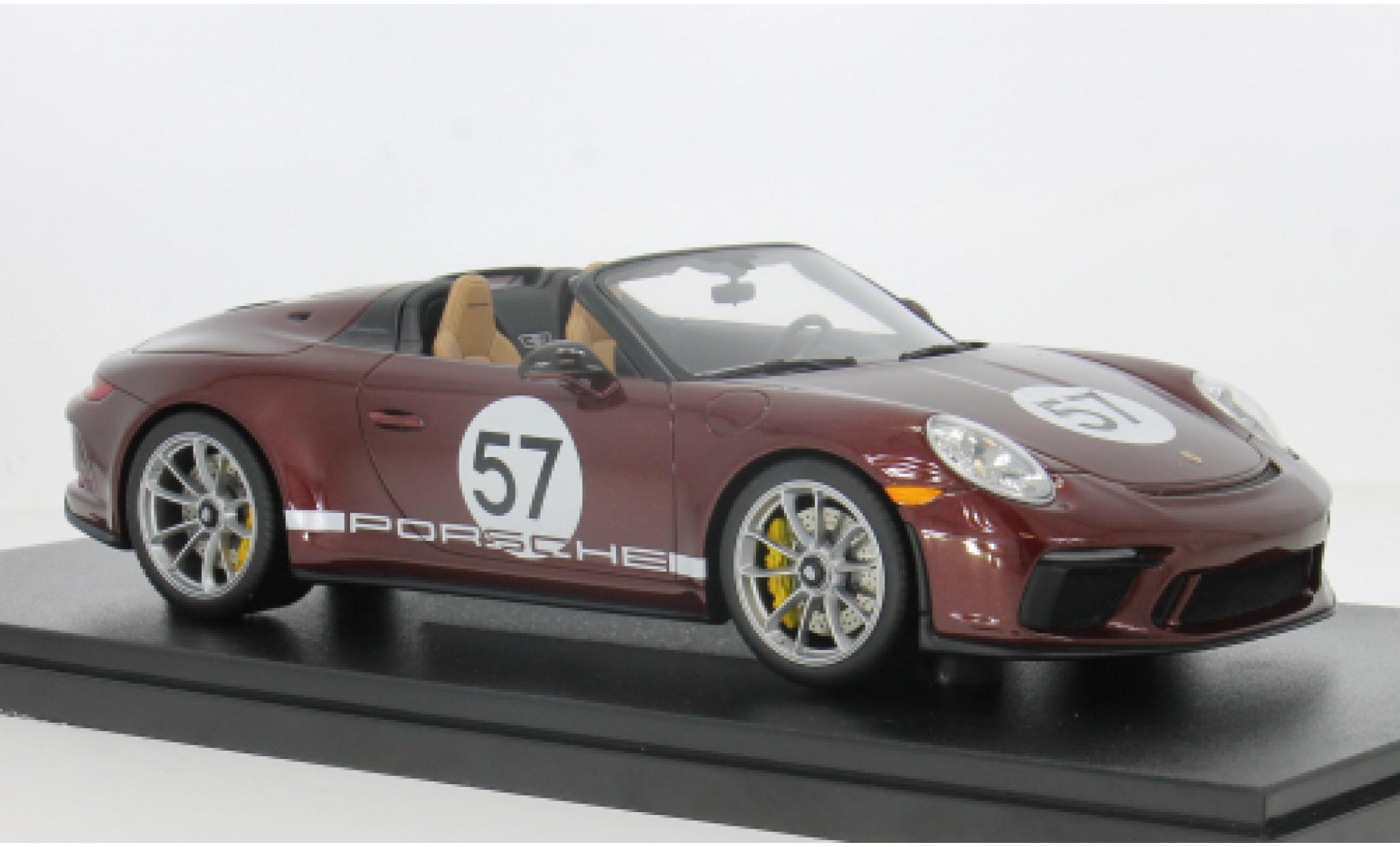 Porsche 992 Speedster 1/18 GT Spirit 911 (991.2) red 2019 1:18 diecast model cars