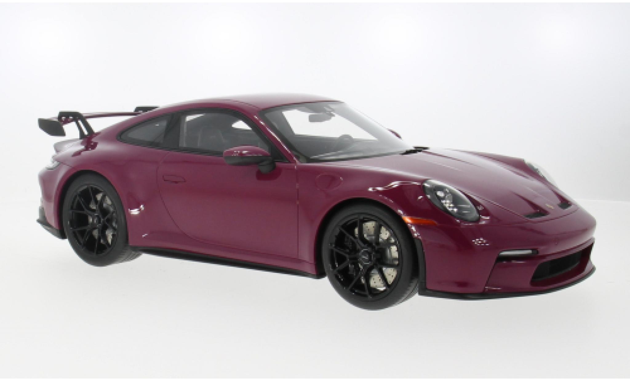 Porsche 992 GT3 1/12 GT Spirit 911  pink 2021 1:12 diecast model cars