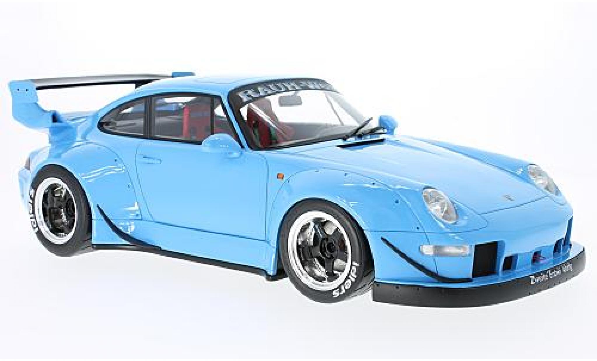 Porsche 993 RWB 1/12 GT Spirit 911 () RWB blue diecast model cars