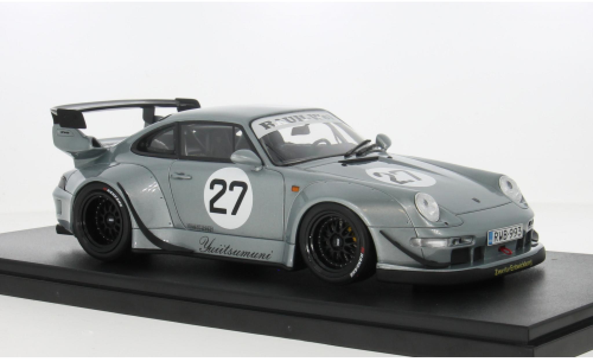 Porsche 993 RWB 1/18 GT Spirit 911  silver 2024 1:18 diecast model cars