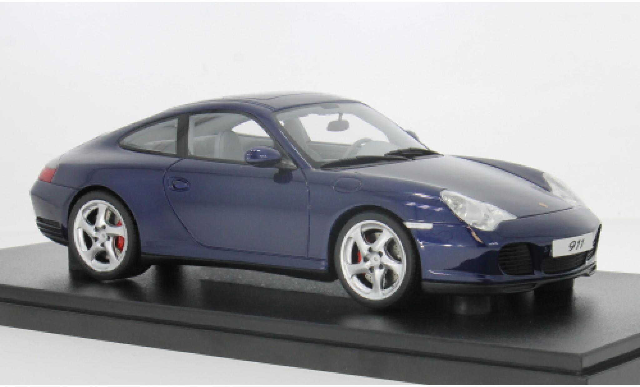 Porsche 996 4S 1/18 GT Spirit 911 (.2) Carrera blue 2023 1:18 diecast model cars