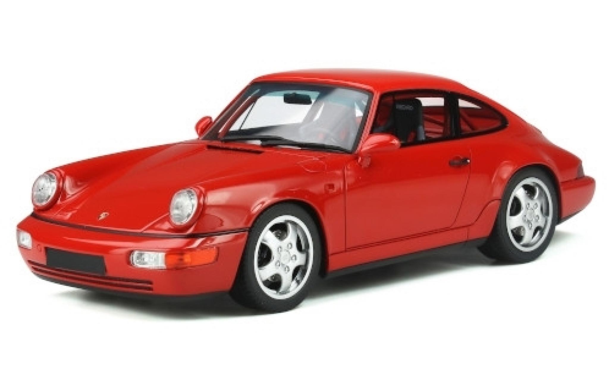 Porsche 964 RS 1/18 GT Spirit 911 Carrera RS 3.6 Club Sport () red diecast model cars