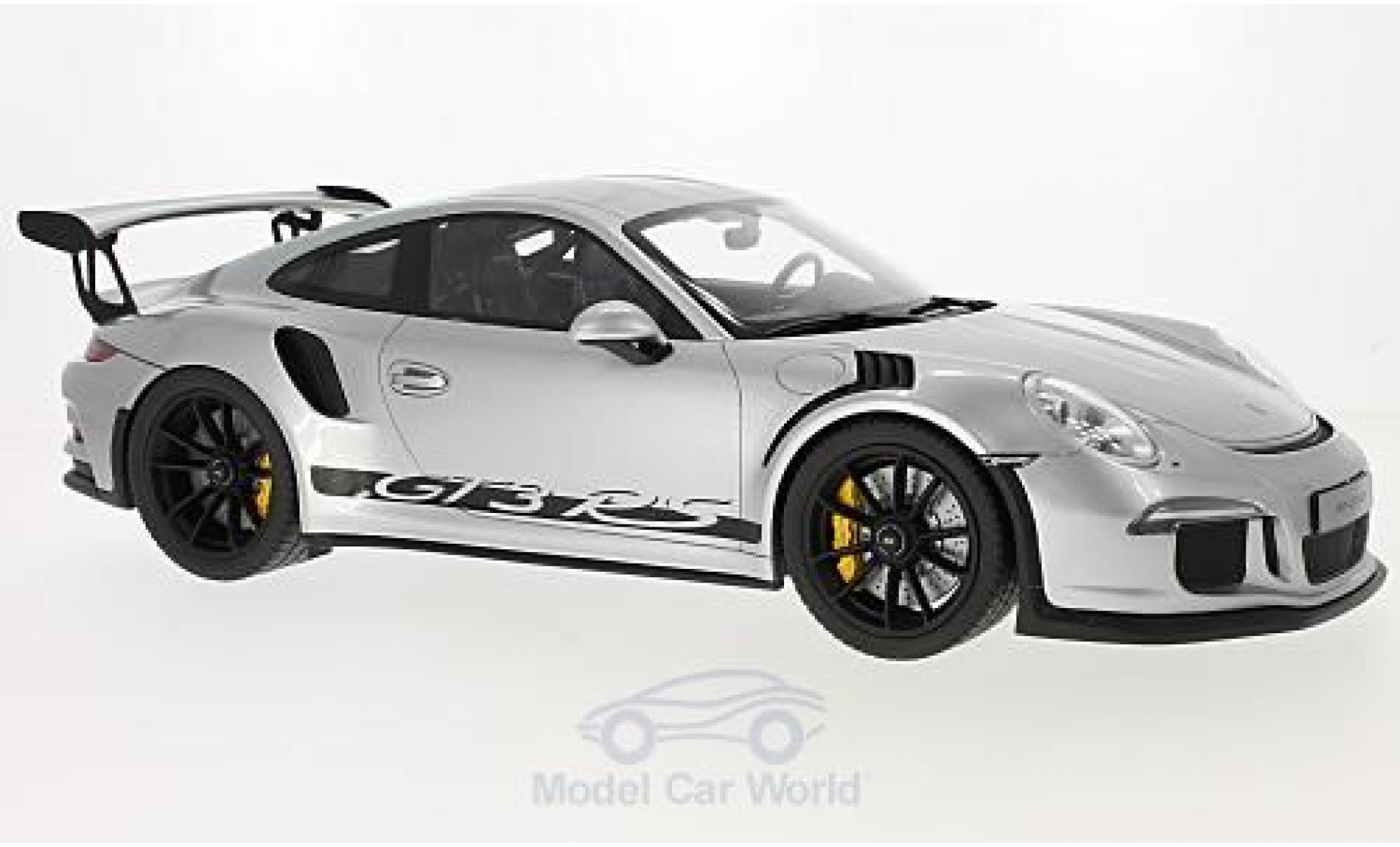 Porsche 991 GT3 RS 1/12 GT Spirit 911 GT3 RS grey 2015 diecast model cars