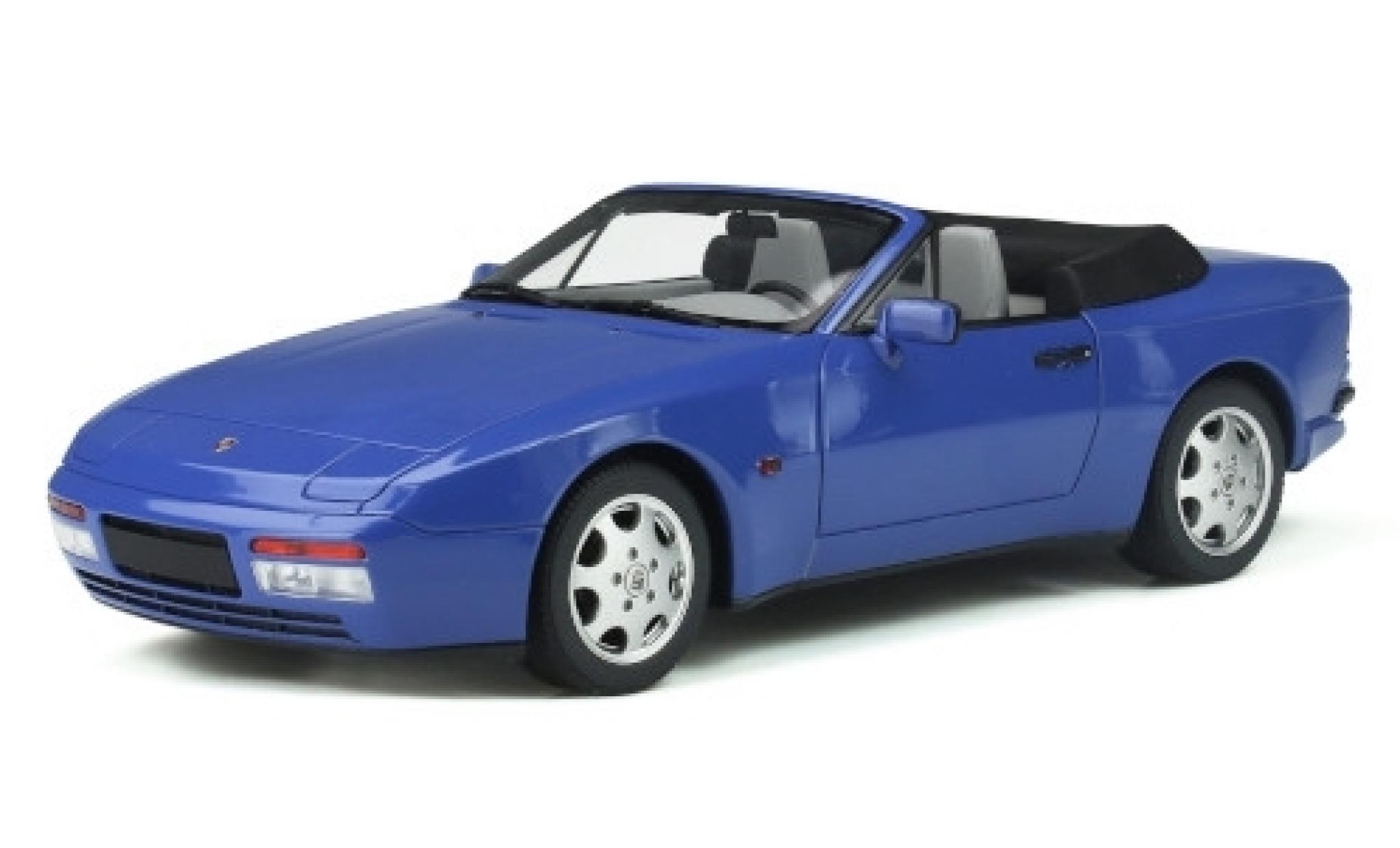 Porsche 944 1/18 GT Spirit Turbo Carbriolet S2 blue 1989 diecast model cars