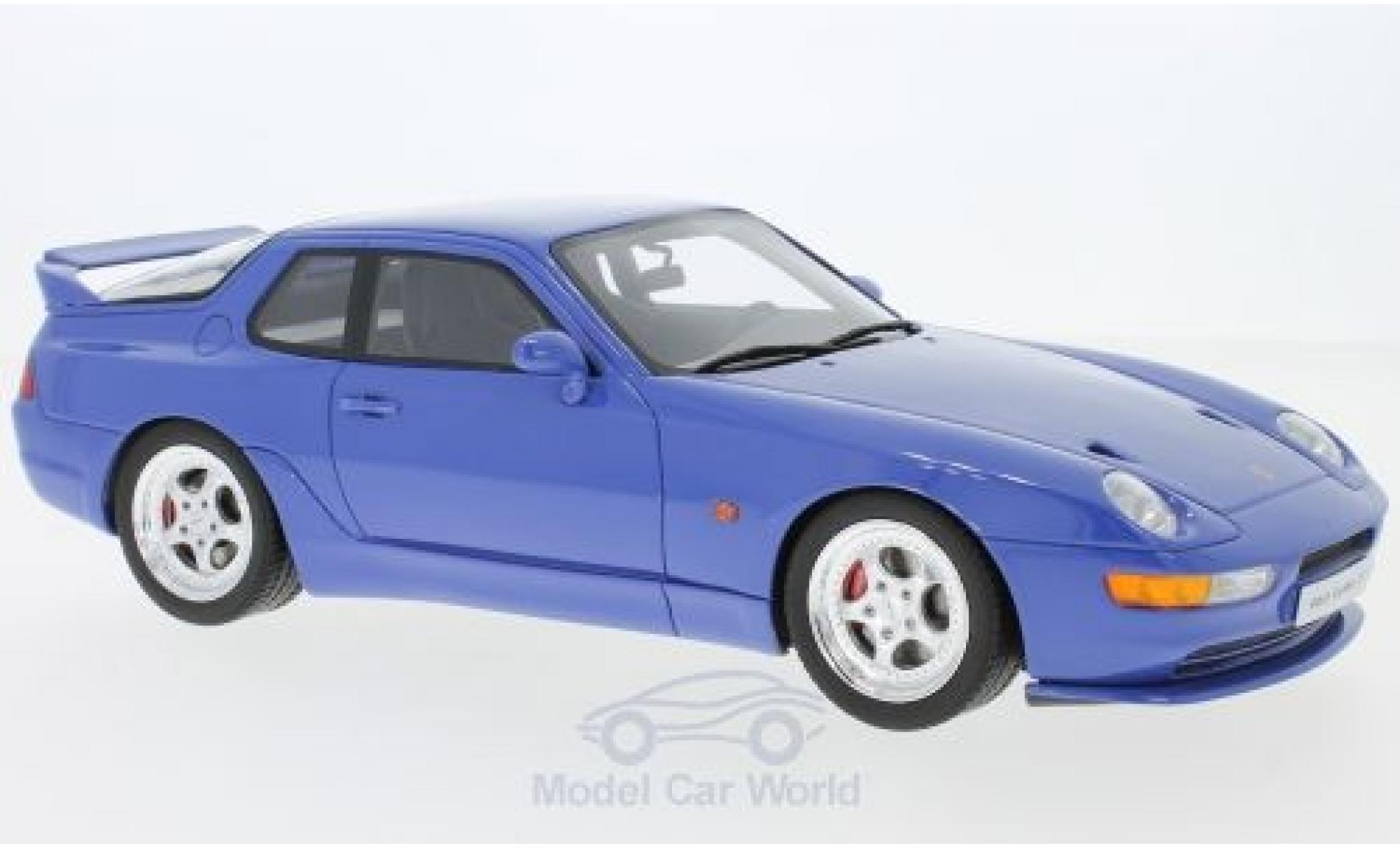 Porsche 968 1/18 GT Spirit Turbo S blue diecast model cars