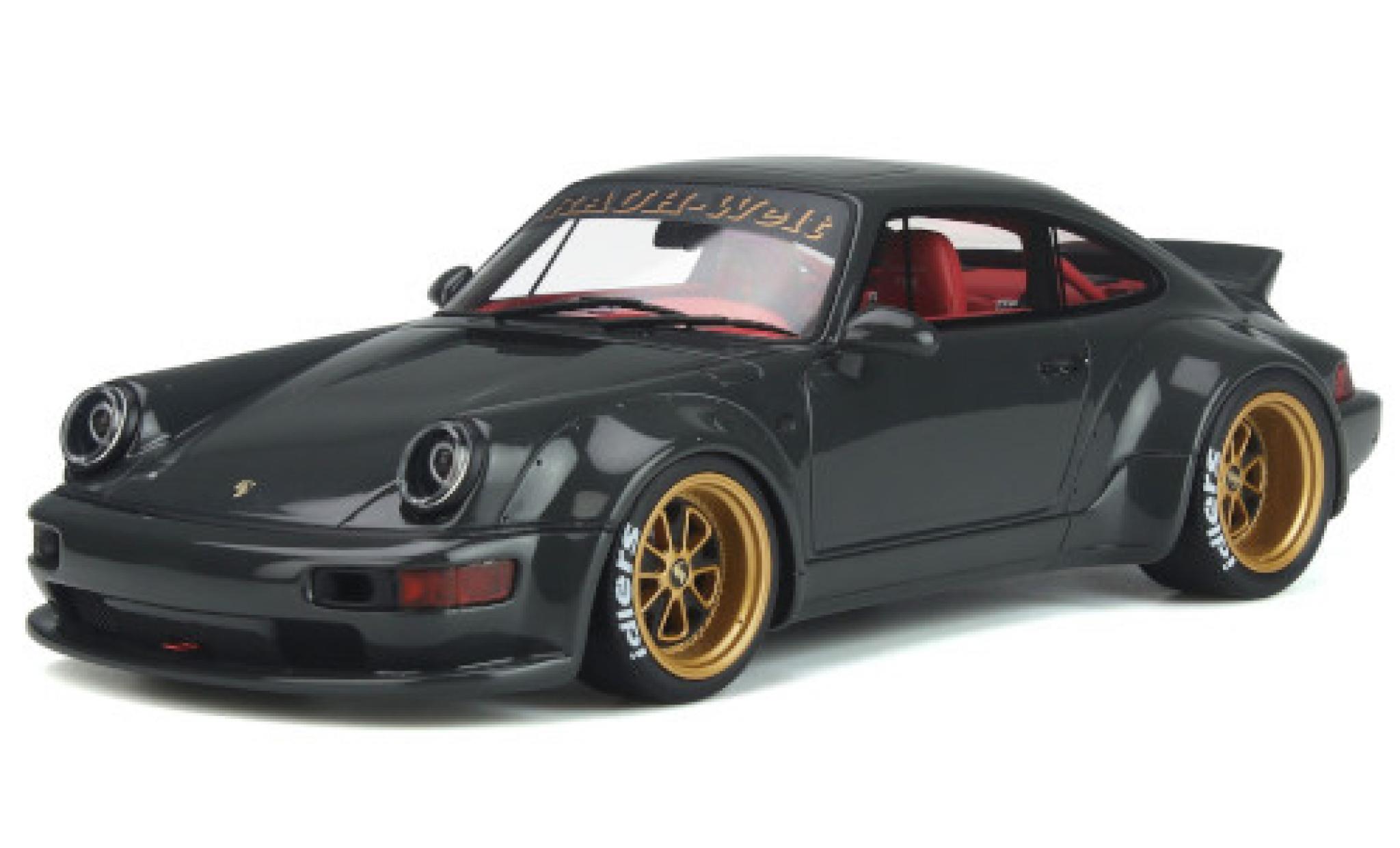 Porsche 964 RWB 1/18 GT Spirit RWB Bourgogne Body Kit grey Basis: 911 () diecast model cars