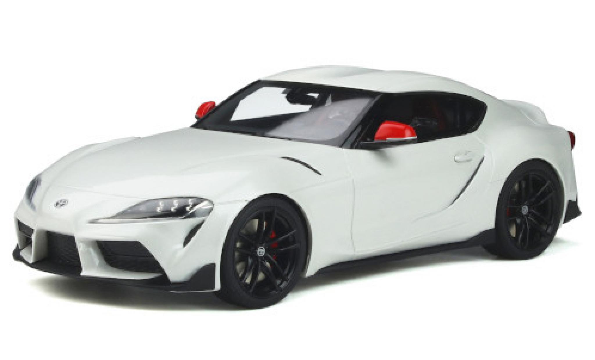 Toyota Supra 1/18 GT Spirit GR Fuji Speedway Edition white 2020 diecast model cars