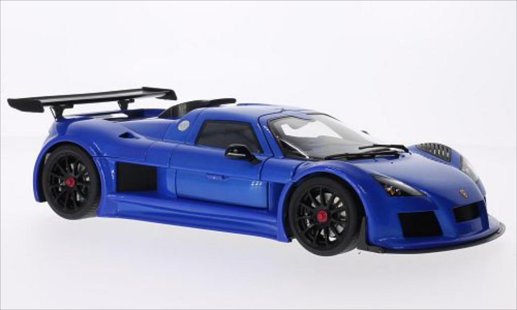 Gumpert Apollo 1/18 Autoart S metallic blue 2005 diecast model cars