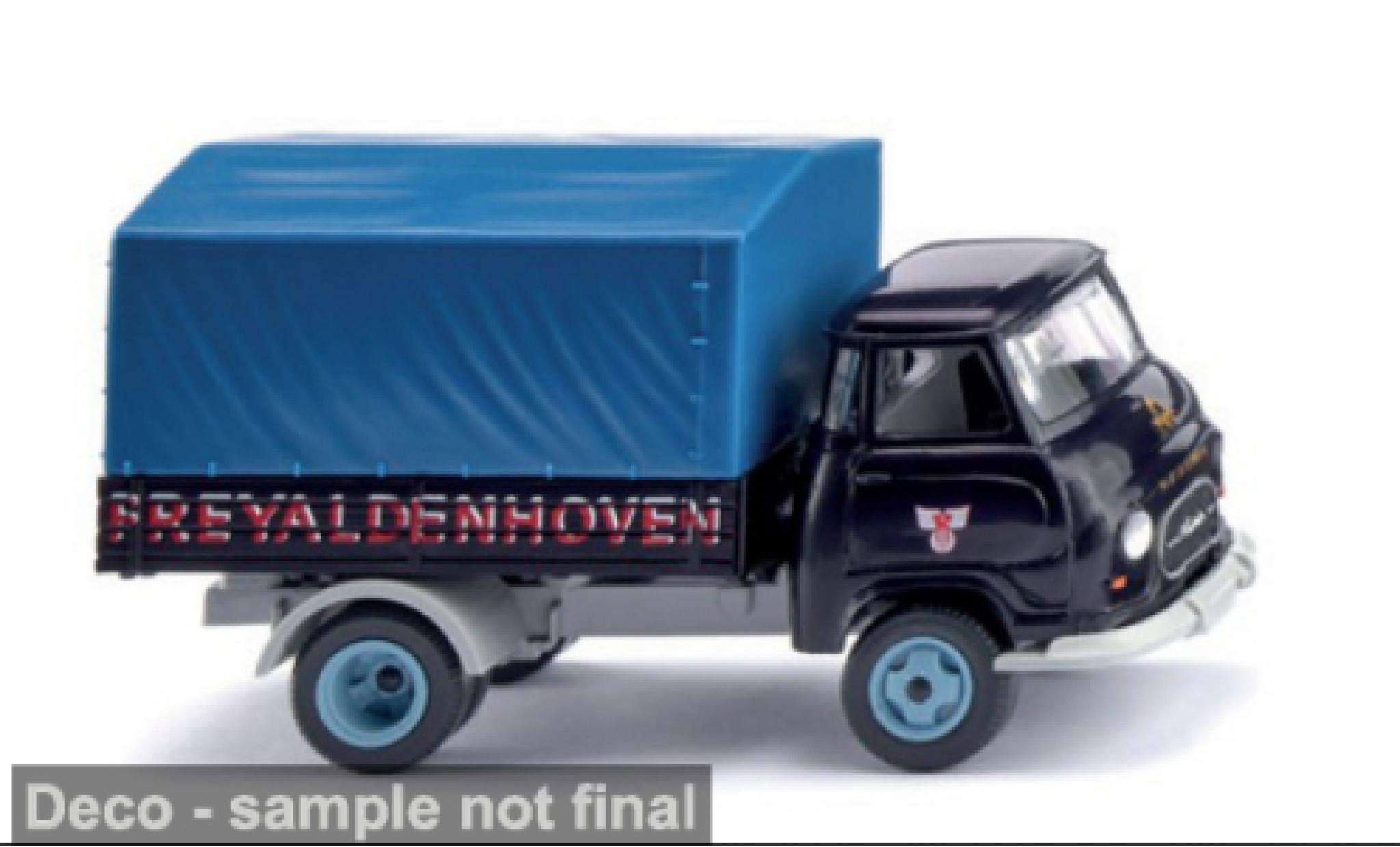 Hanomag Kurier 1/87 Wiking Van 1958 Freyaldenhoven 1:87 diecast model cars