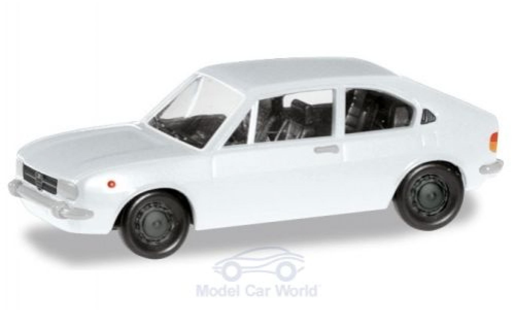 Alfa Romeo Alfasud 1/87 Herpa white diecast model cars